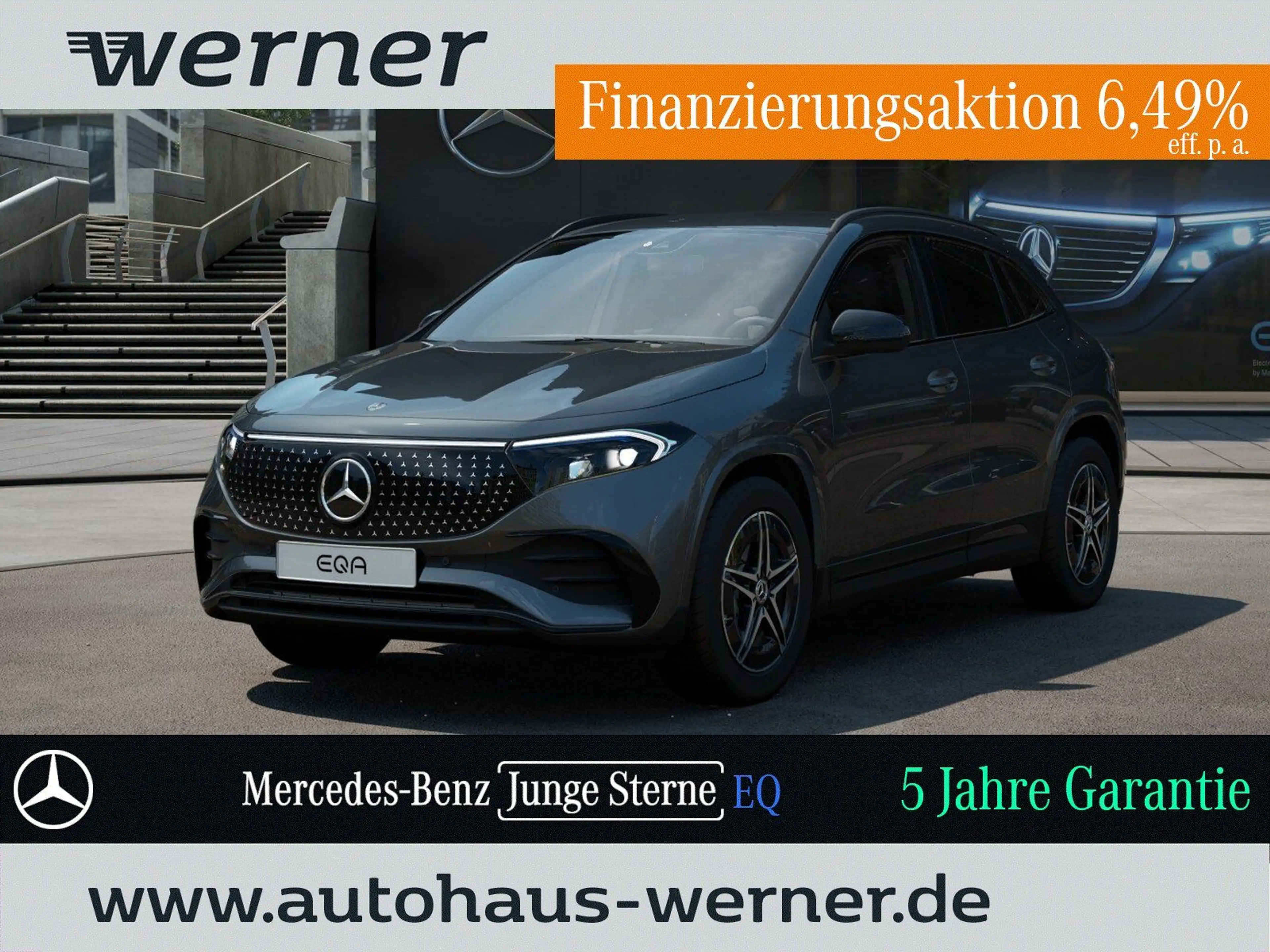Mercedes-Benz EQA 250+ AMG-ADVANCED NIGHT EASYP KAMERA TOT VZA