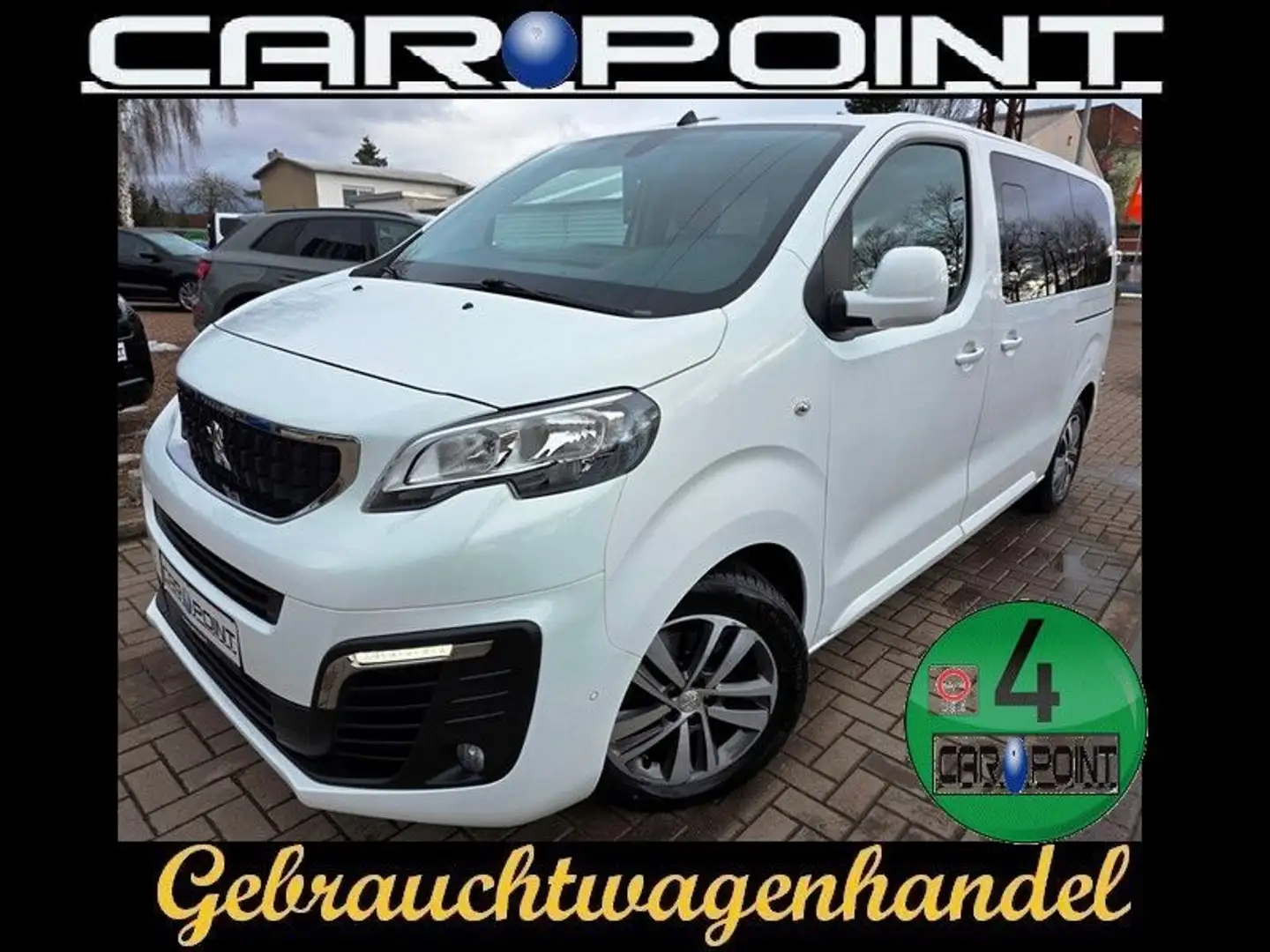 Peugeot Traveller Expert Kombi L2 DAB AHK PDC Klima Temp Blanc - 1