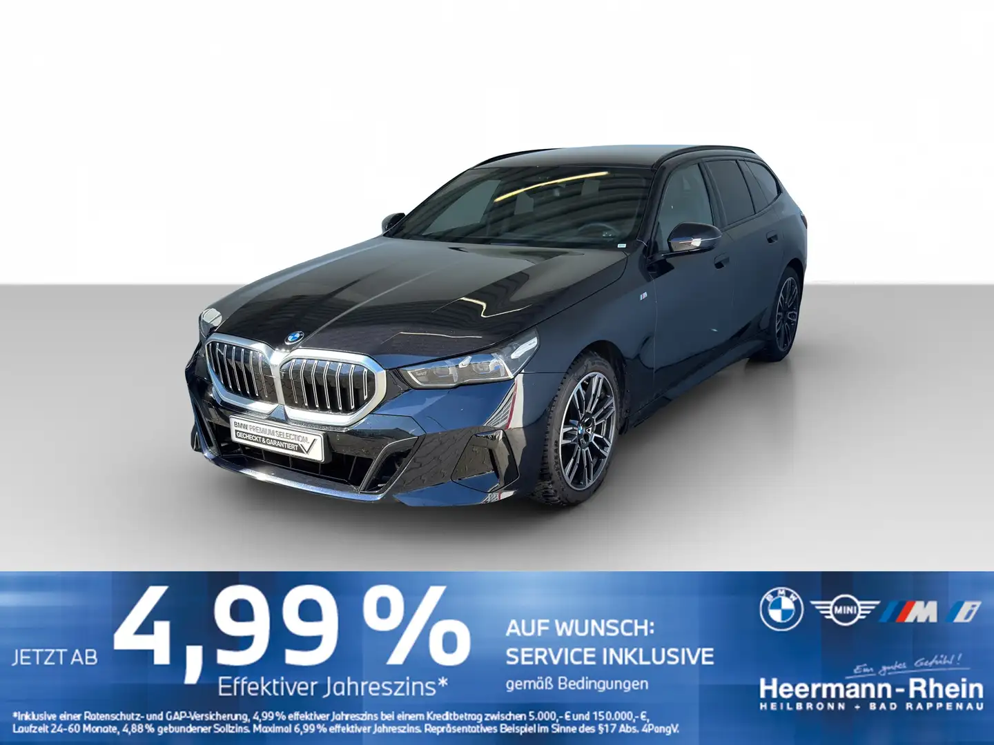 BMW 540 dA xDrive Tour. M Sport LiveCock.AHK.LED.SHZ Schwarz - 2