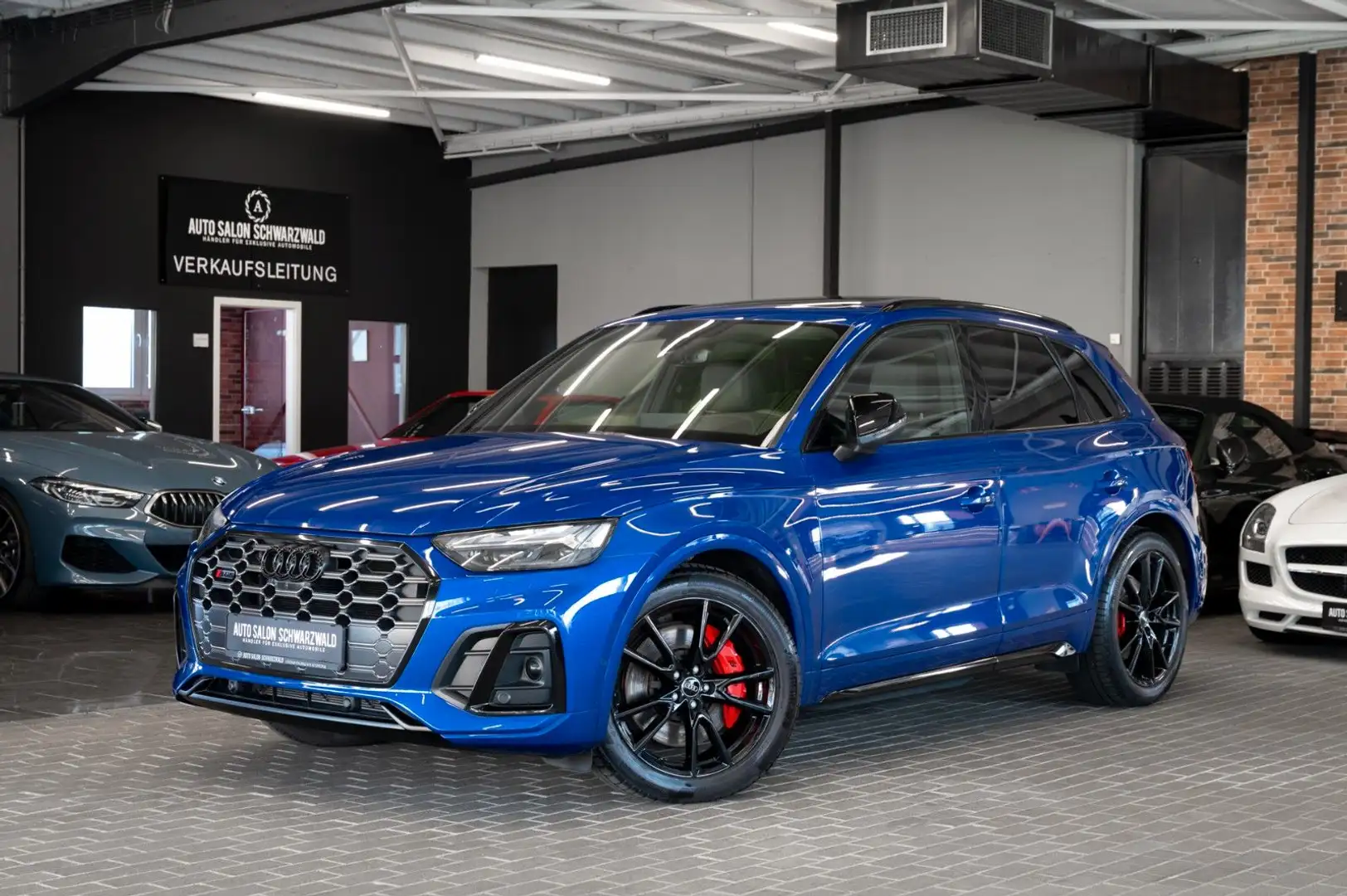 Audi SQ5 3.0 TDI quatt|B&O|MATRIX|MEMORY|STDHZ|PANO Bleu - 1