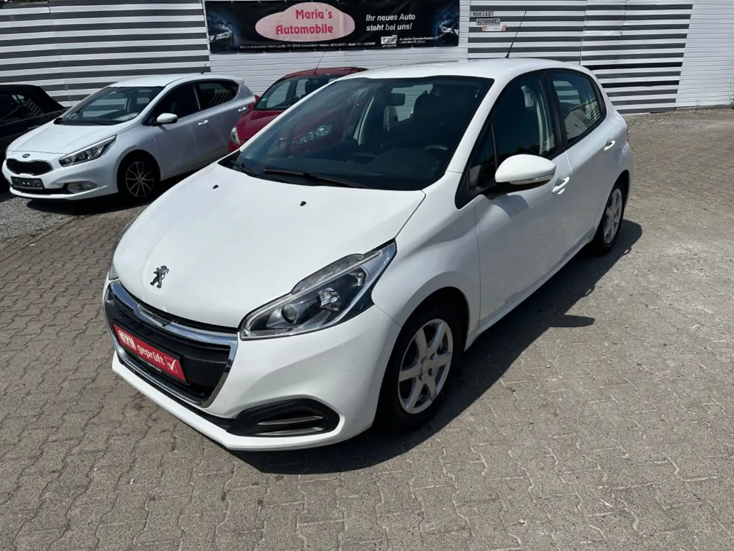Peugeot 208 Active // 1 HAND // LED // EURO6 //TÜV NEU Blanc - 1