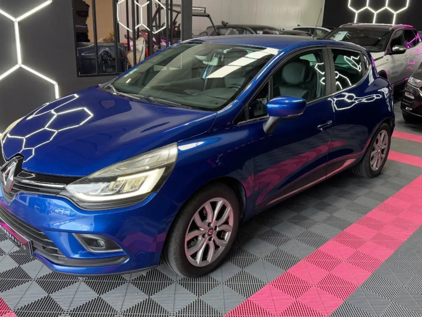 Renault Clio IV Intens 90 ch 1.5 DCi Radar AR - Clim auto - Blu Bleu - 2