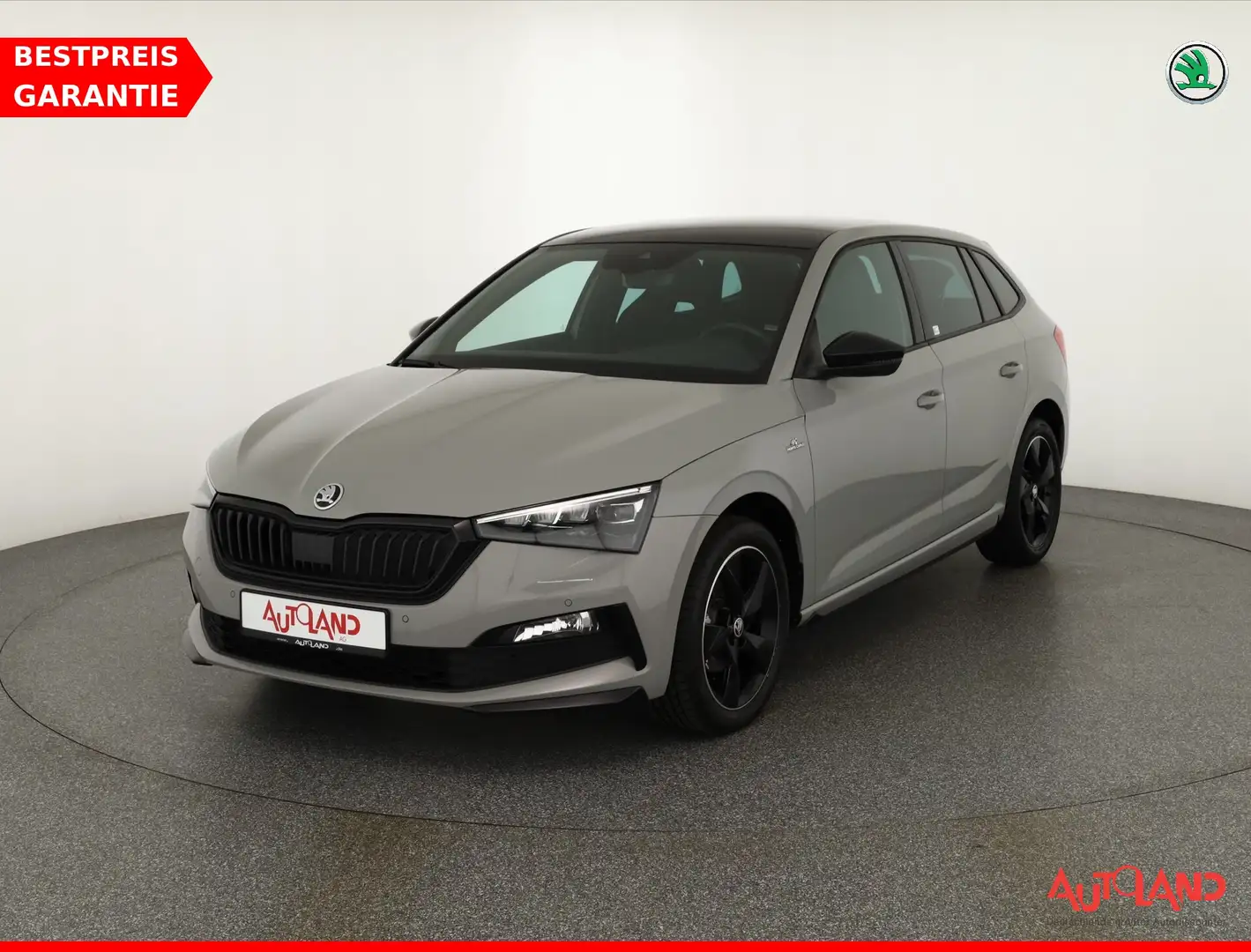 Skoda Scala 1.0 TSI Monte Carlo AHK Panorama LED DAB Grau - 1
