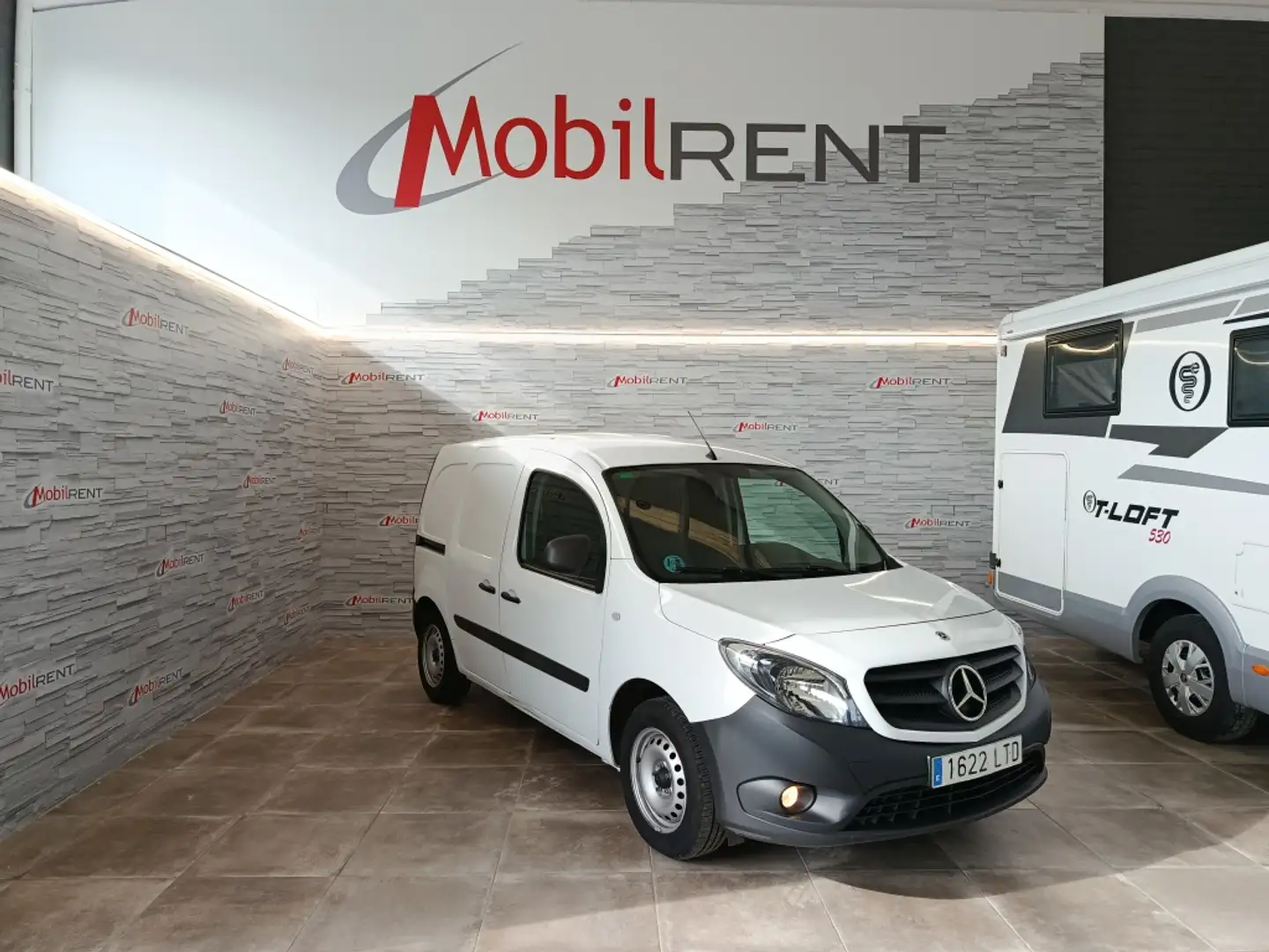 Mercedes-Benz Citan N1 Furgón 109CDI BE Largo Weiß - 2