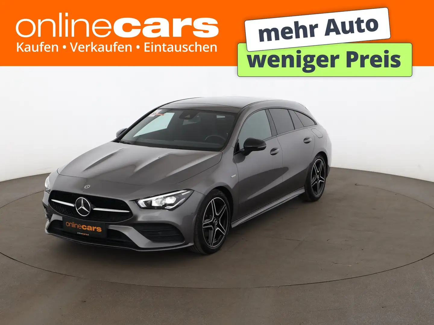 Mercedes-Benz CLA 200 Shooting Brake AMG-Line Aut LED SKY LEDER Grau - 1