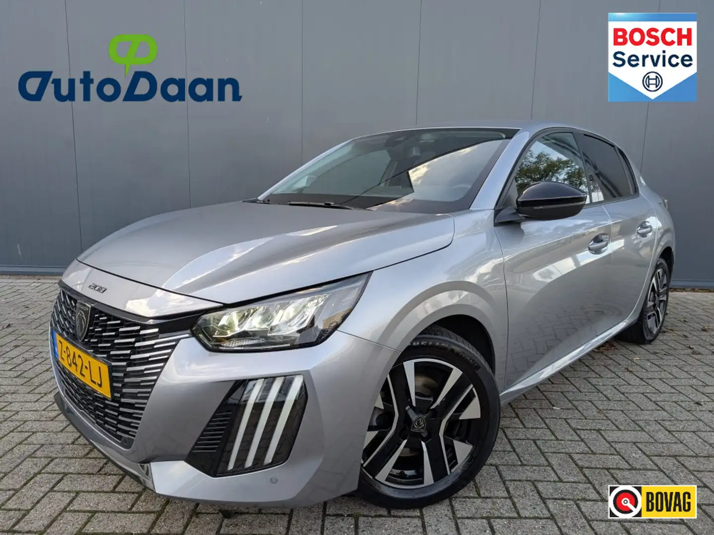 Peugeot 208 1.2 PureTech 100 Allure Grijs - 1