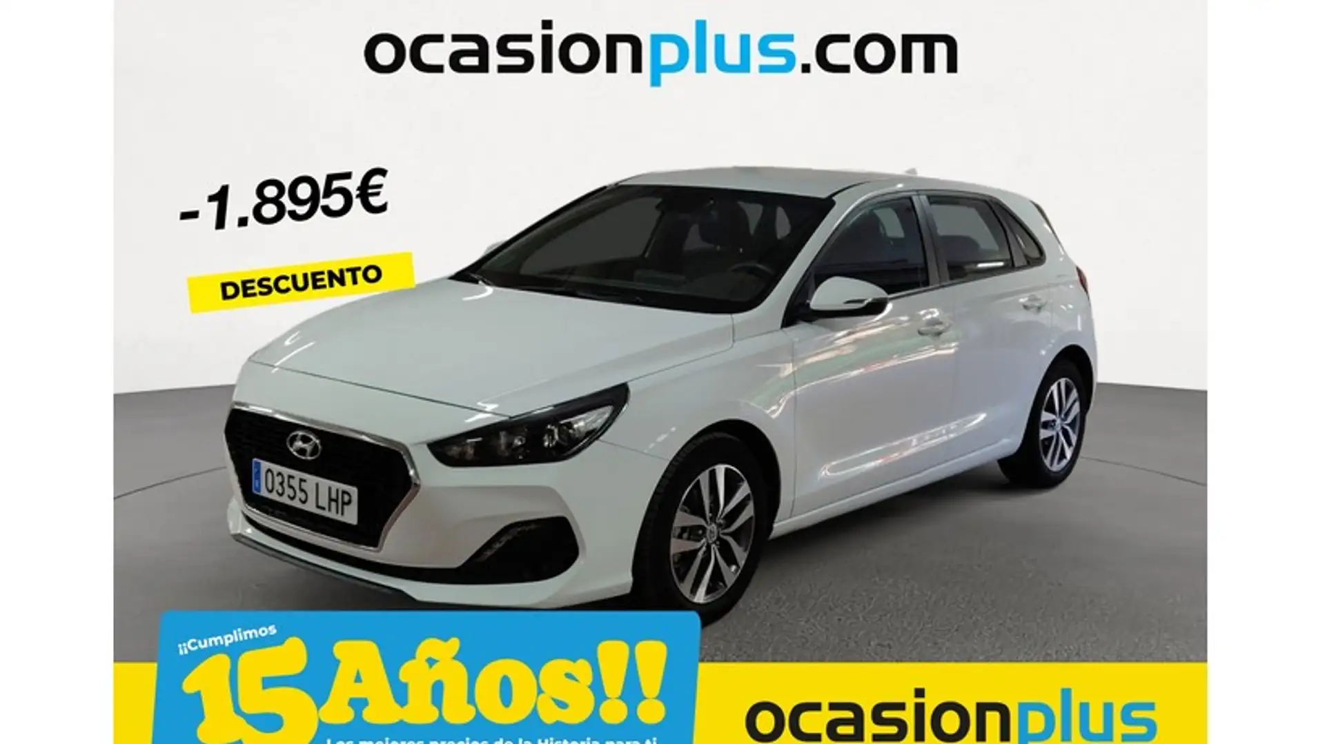 Hyundai i30 1.0 TGDI Klass 120 Blanco - 1