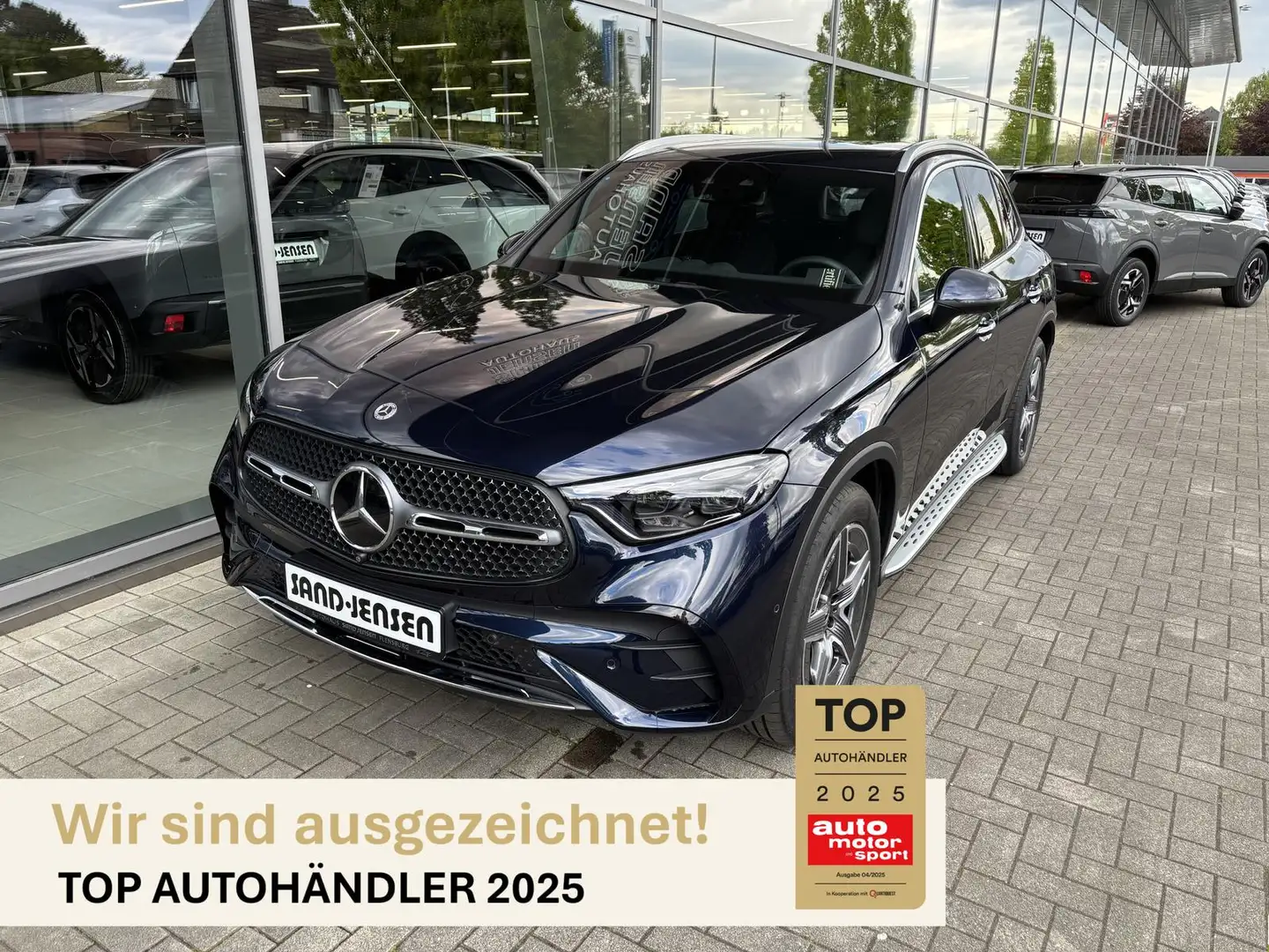 Mercedes-Benz GLC 300 AMG Line Premium AHK Burm Distr Fahrass+ Blau - 1