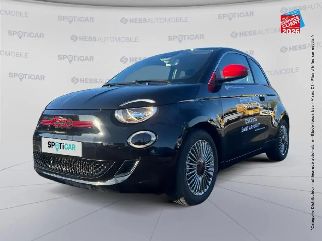 Fiat 500e e 95ch (RED)