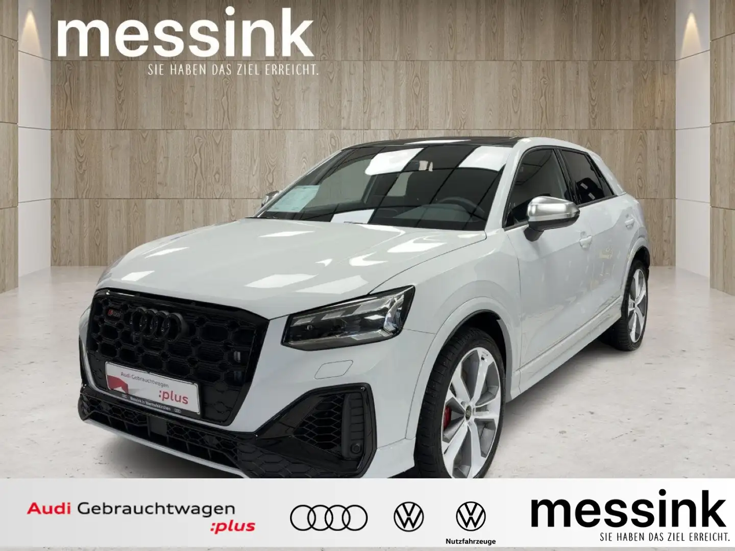 Audi SQ2 *PanoDach*WINTERRÄDER*AHK*MATRIX-LED*SONOS* Weiß - 1