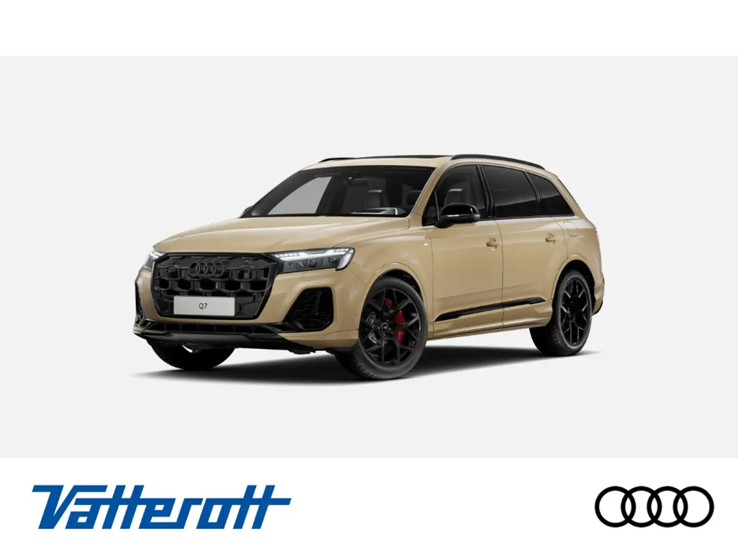 Audi Q7 60 TFSIe S line business AHK Pano Laser B&O Gold - 1