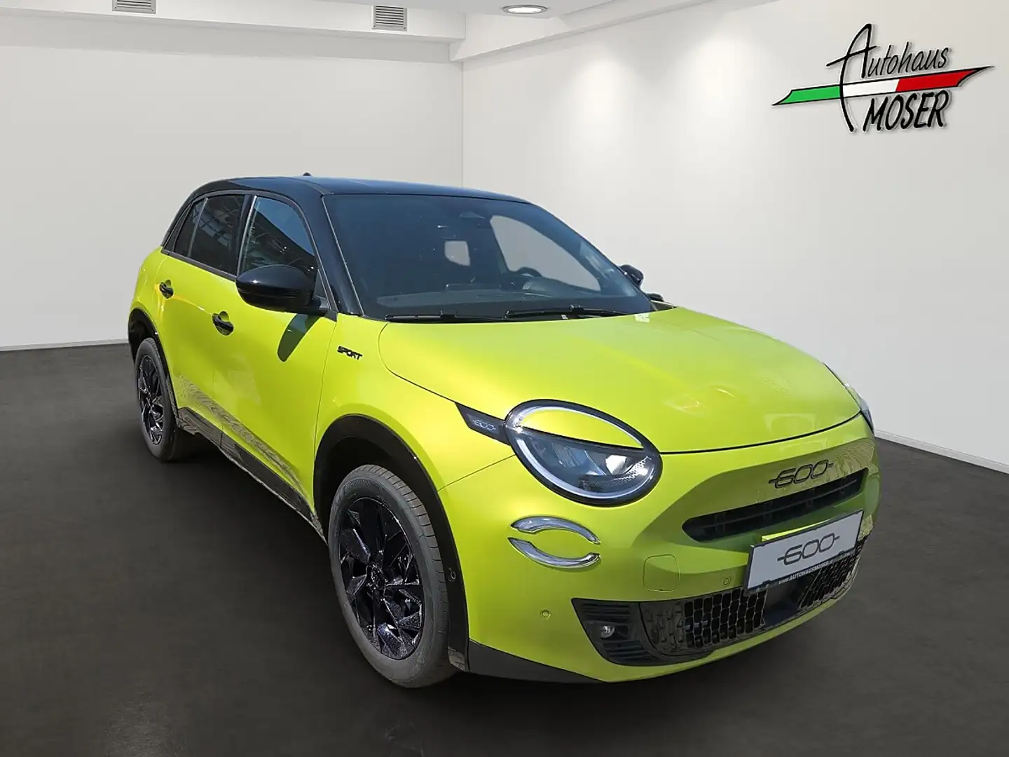 Fiat 600 Hybrid mHEV 110 6-Gang eDCT Sport - MESSEPREIS ... Grün - 1