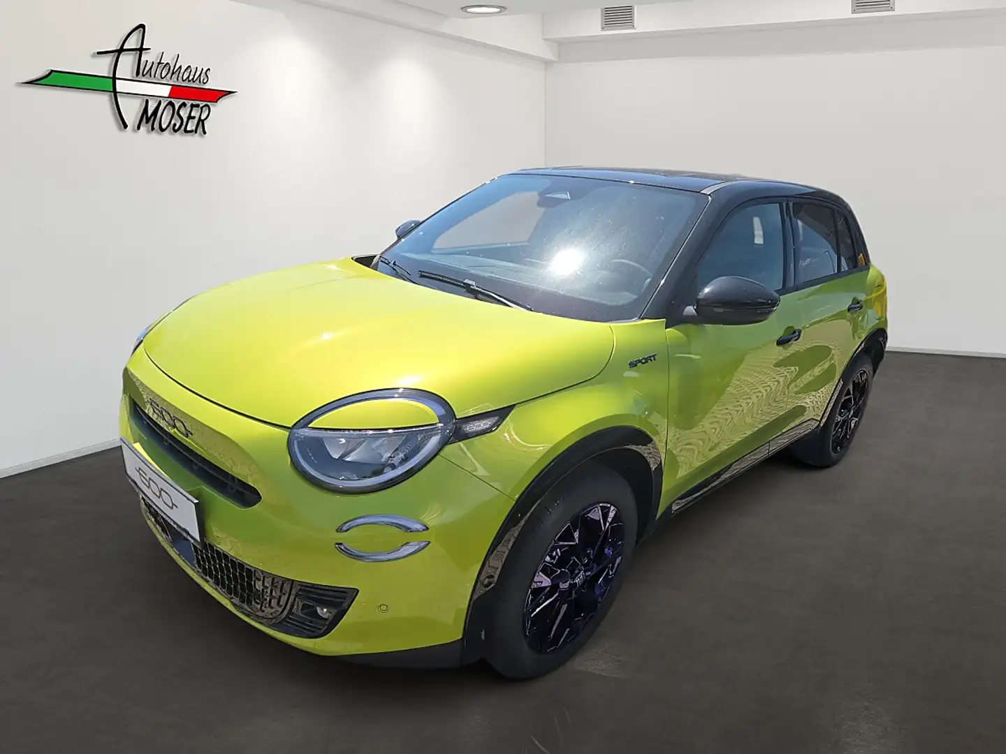 Fiat 600 Hybrid mHEV 110 6-Gang eDCT Sport - MESSEPREIS ... Grün - 2