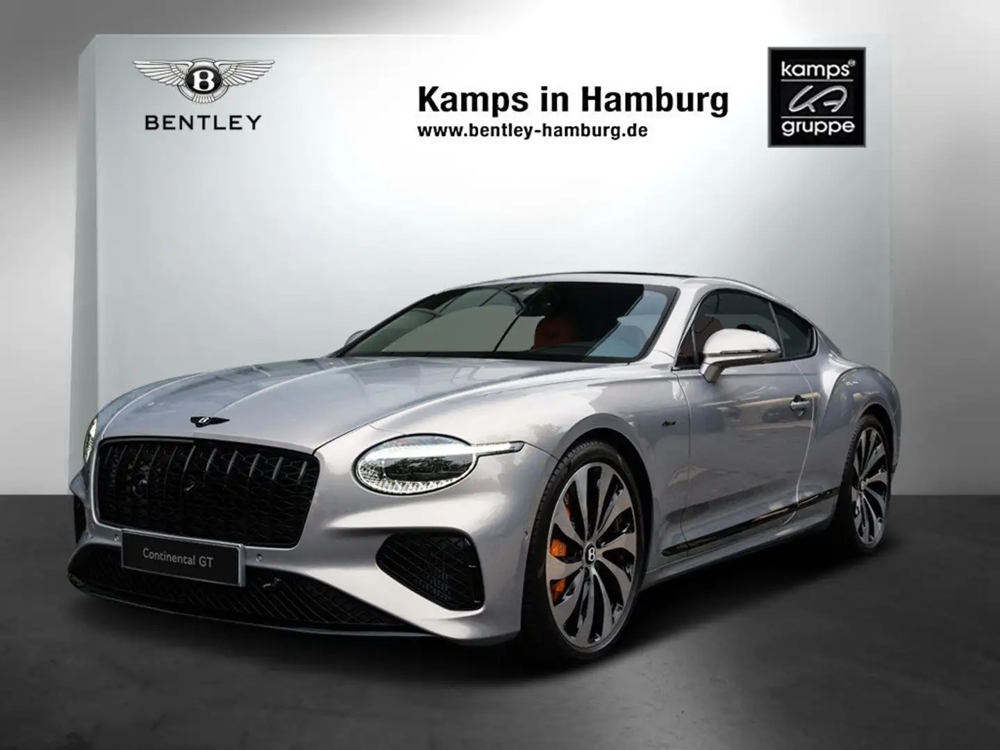 Bentley Continental GT Azure V8 Hybrid*MANDARIN* Silber - 1