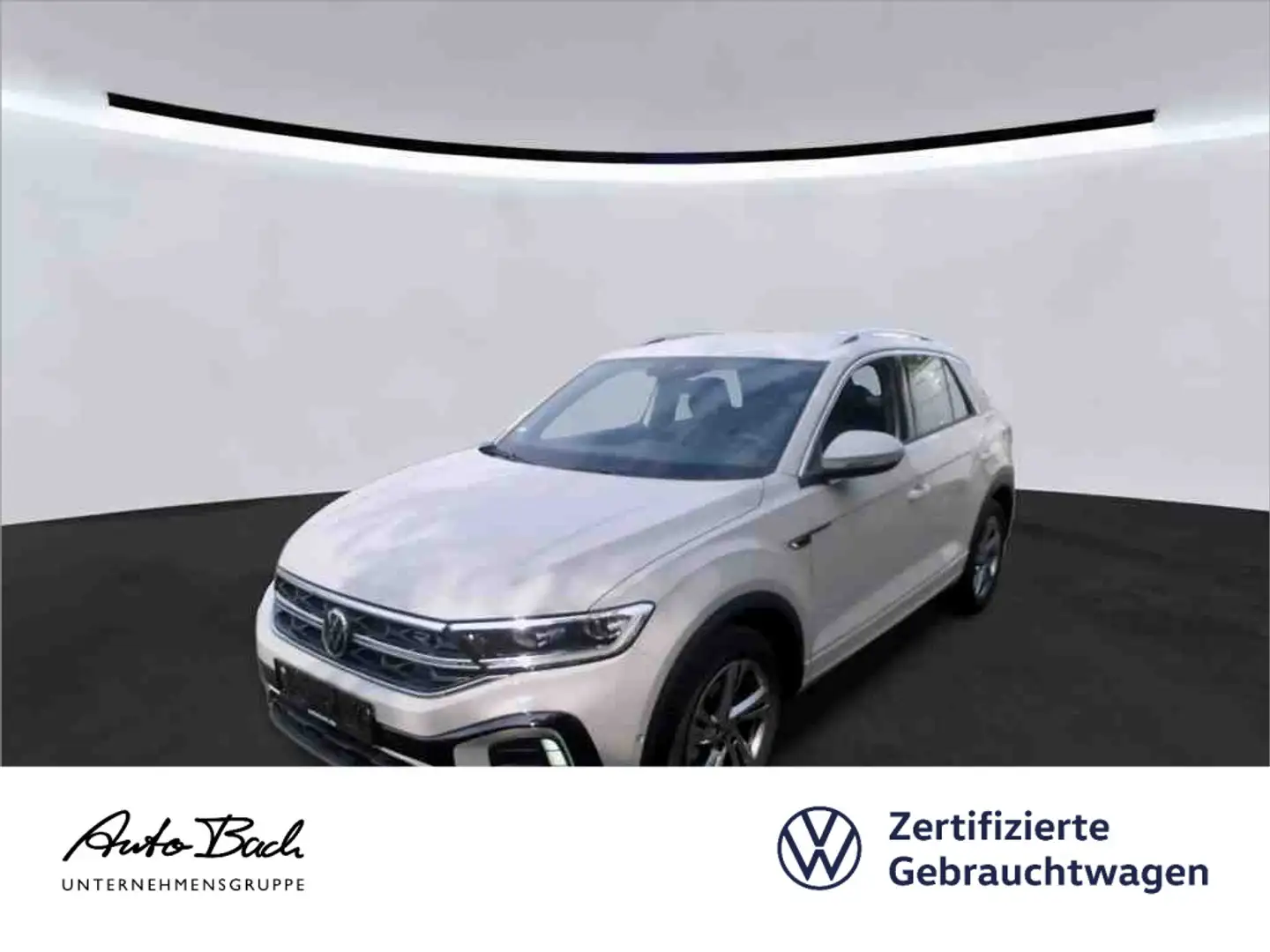 Volkswagen T-Roc T-ROC R-Line 1.5 TSI DSG LED ACC Sitzhzg EPH Grau - 1