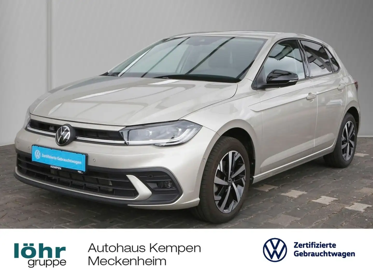 Volkswagen Polo VI 1.0 TSI DSG Move AHK Navi+VC Conn. ACC PDC M... Silber - 1