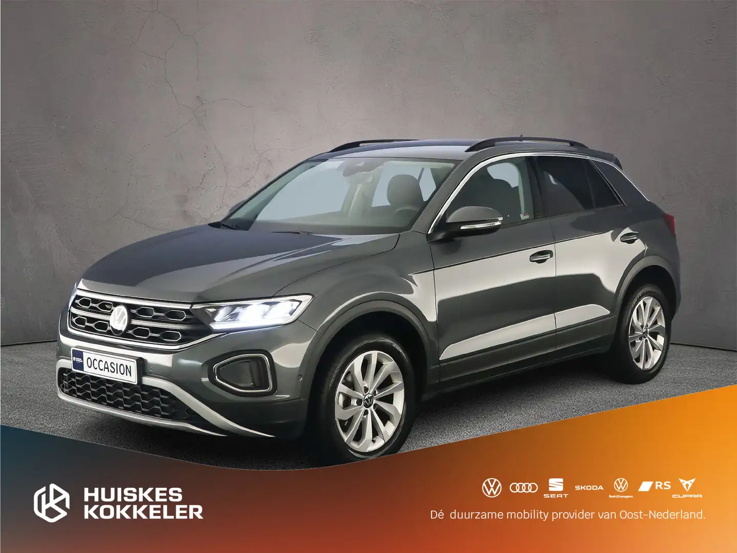 Volkswagen T-Roc Life Edition 1.0 TSI 115pk Adaptive cruise control Gris - 1