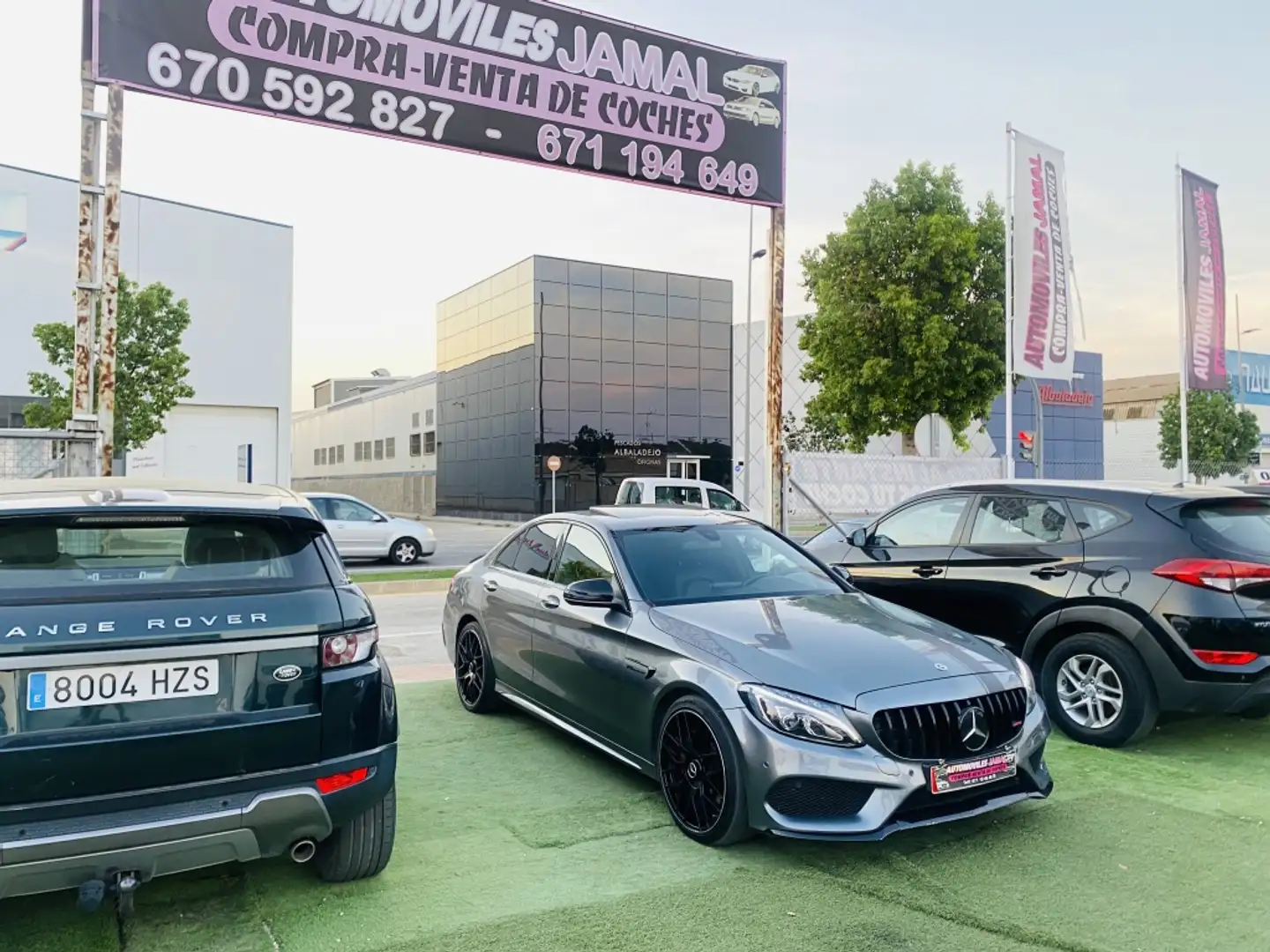 Mercedes-Benz C 220 220d 9G-Tronic AMG Line Grigio - 1