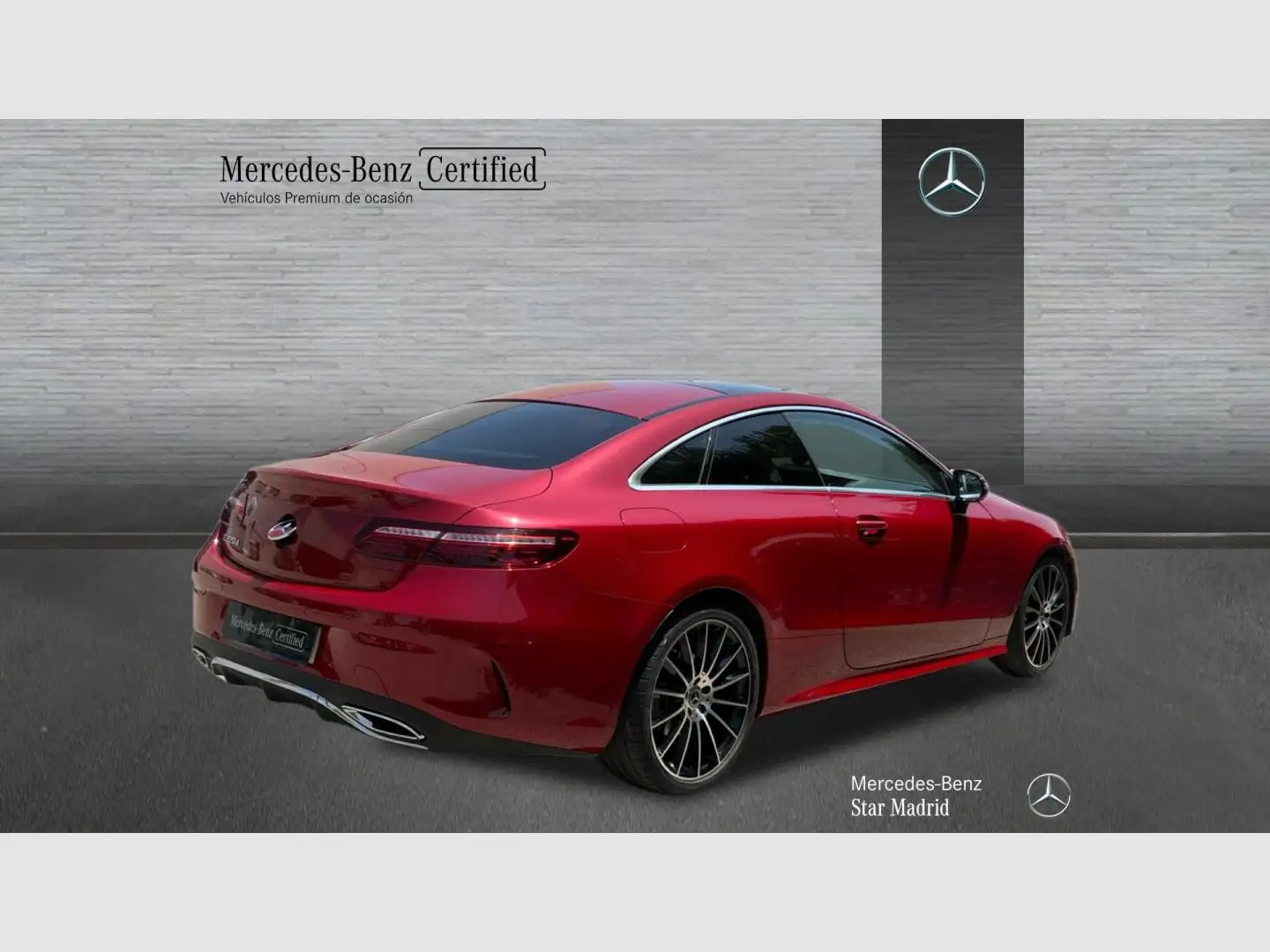 Mercedes-Benz E 220 Coupé d Rood - 2