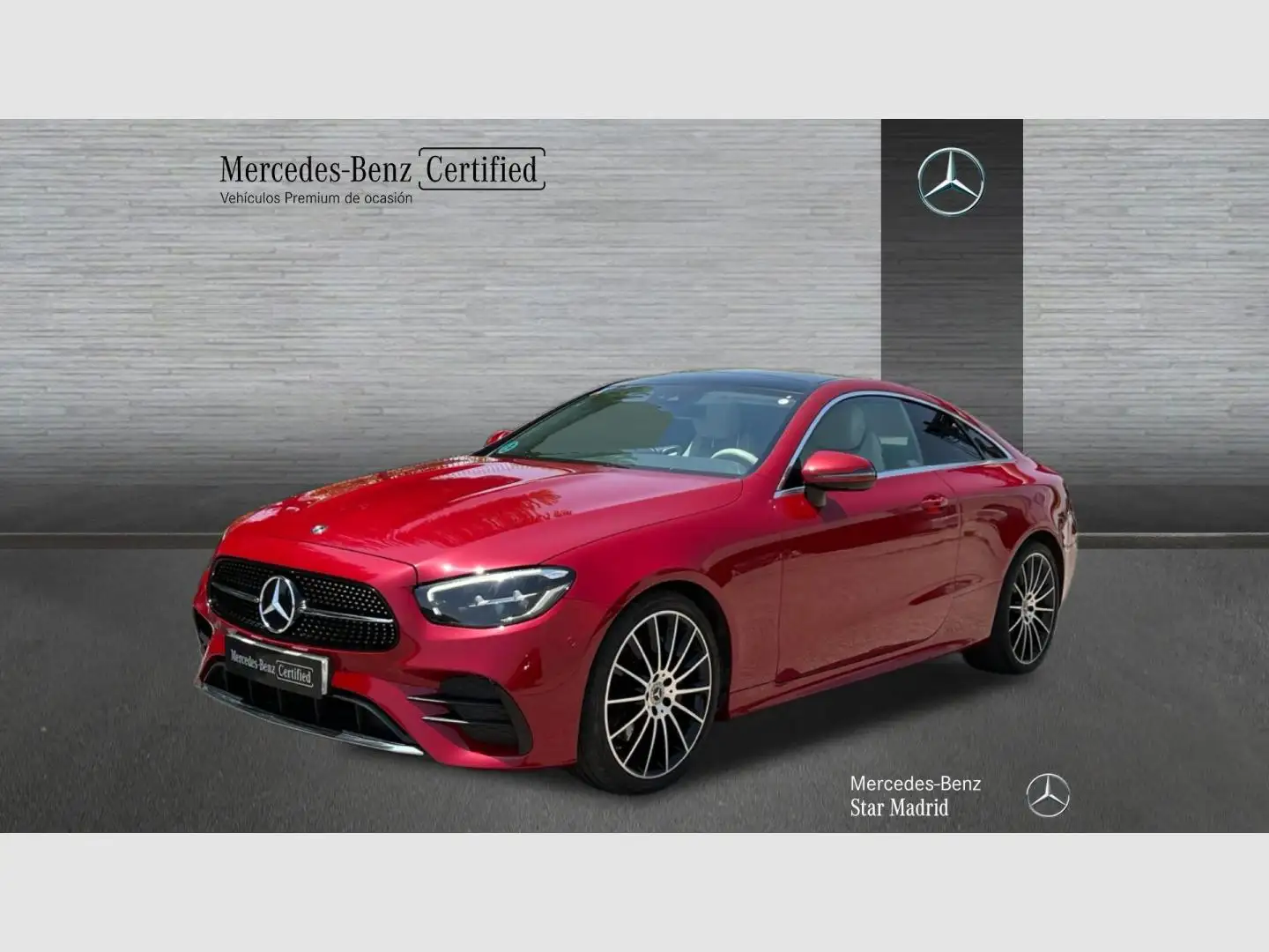 Mercedes-Benz E 220 Coupé d Rood - 1