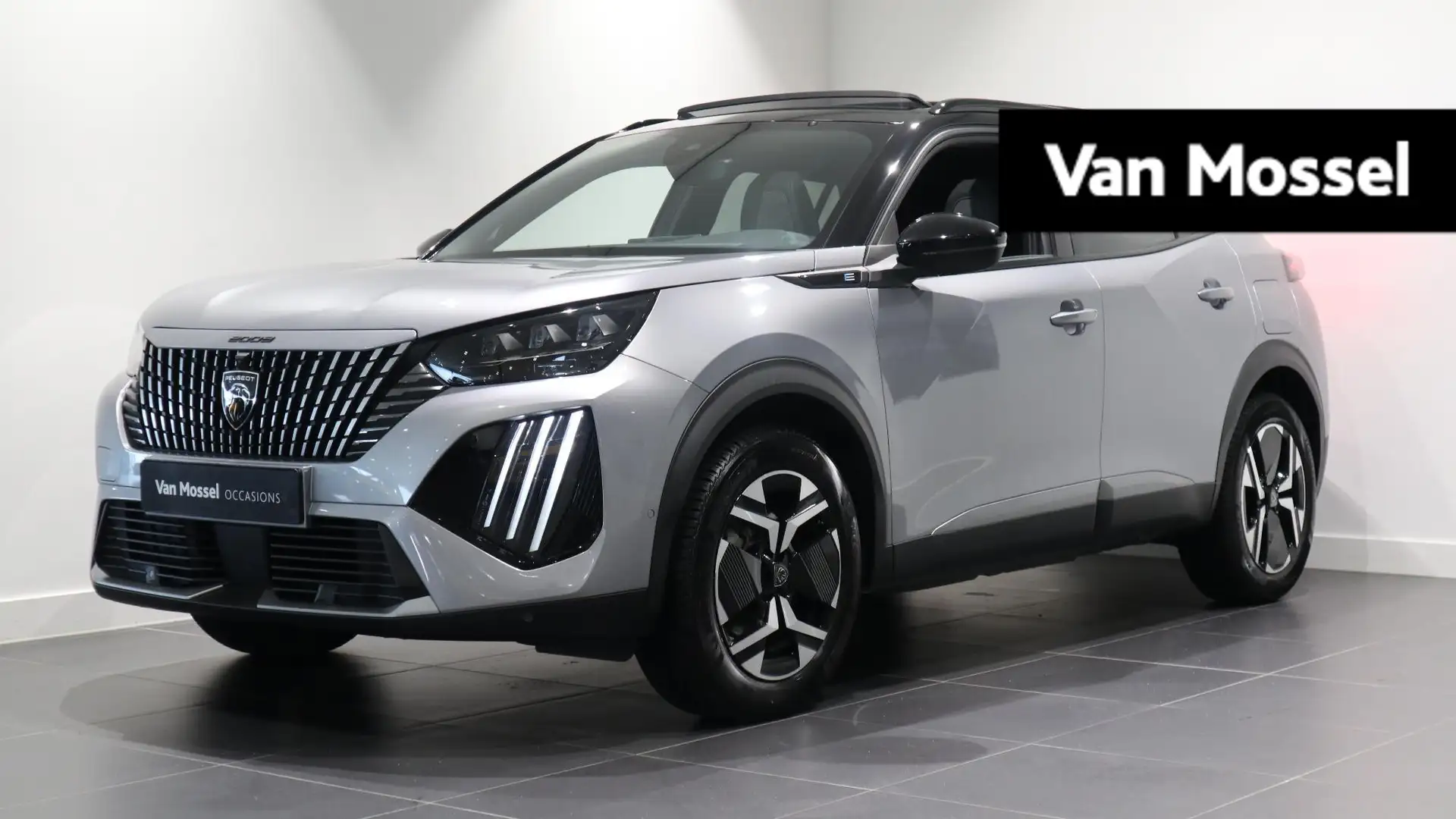 Peugeot e-2008 EV GT 54 kWh PANORAMA DAK - ELEKTRISCH - ANDROID A Gris - 1