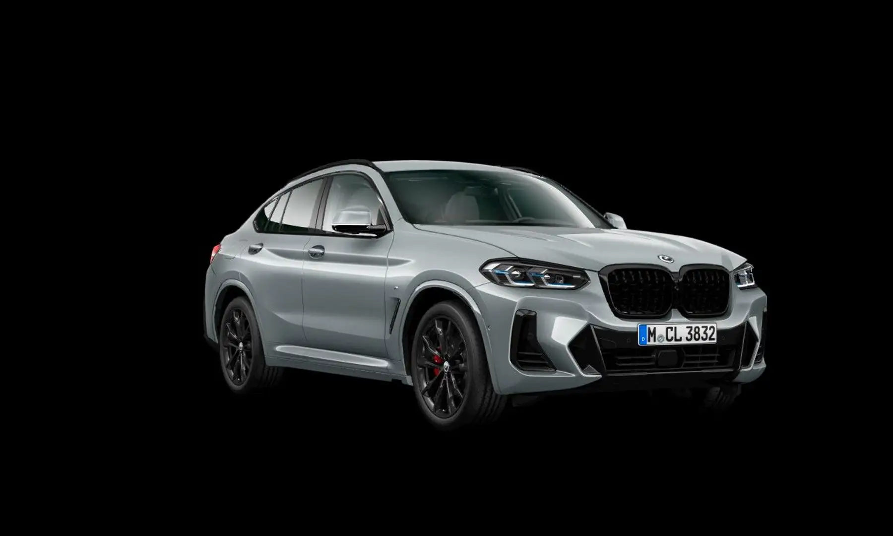 BMW X4 xDrive30i*M Sport*Laser*ACC*360*AHK*Leder*HiFi Gris - 1