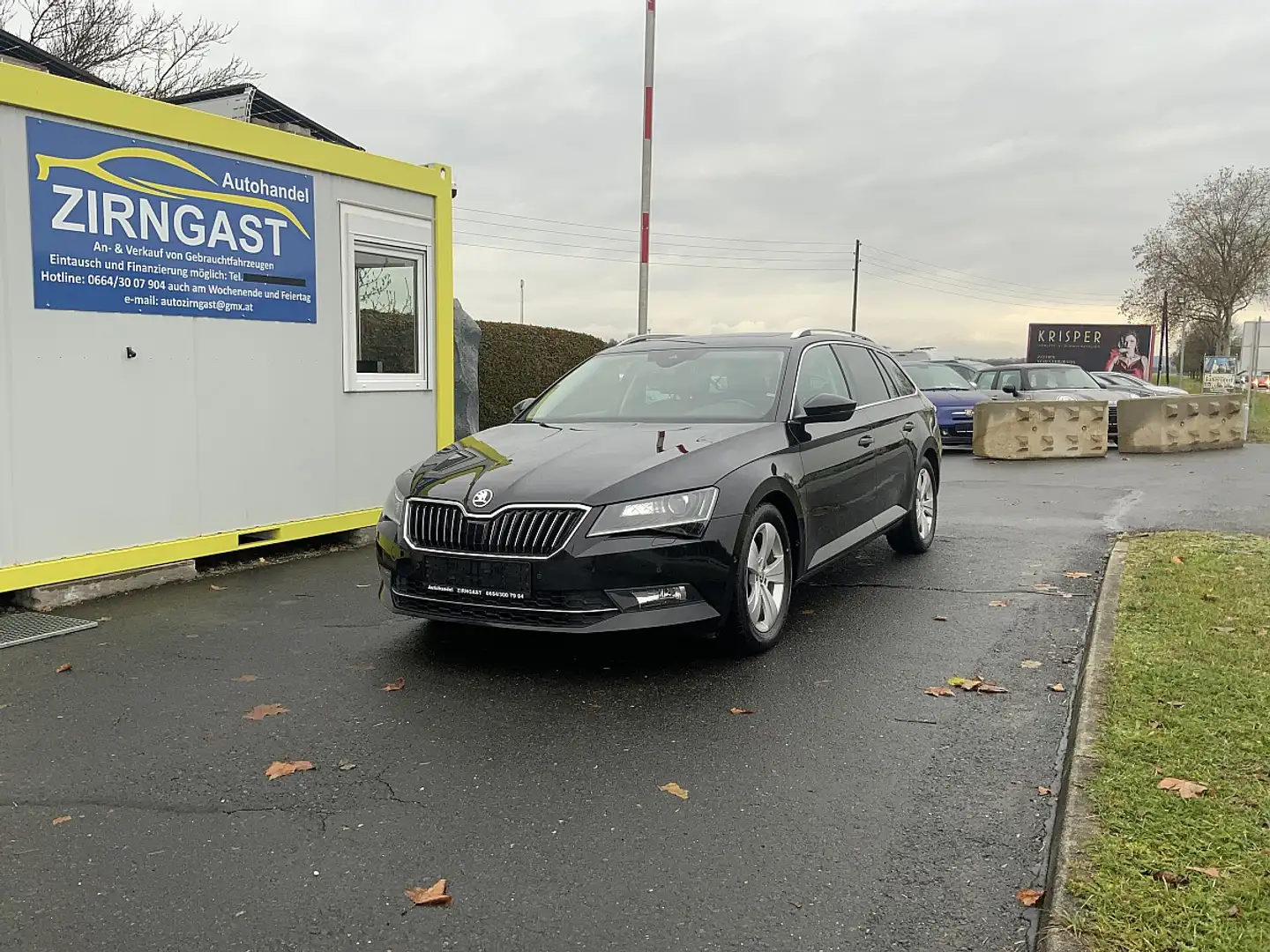 Skoda Superb Kombi 2,0 TDI 4x4 Style DSG Pickerl bis 02/2026... Schwarz - 1