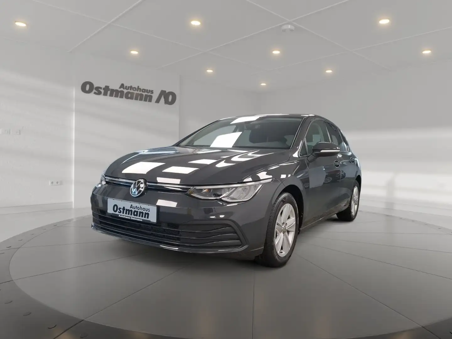Volkswagen Golf VIII 1.5 TSI Life Climatr. SHZ LED Navi PDC Grau - 1
