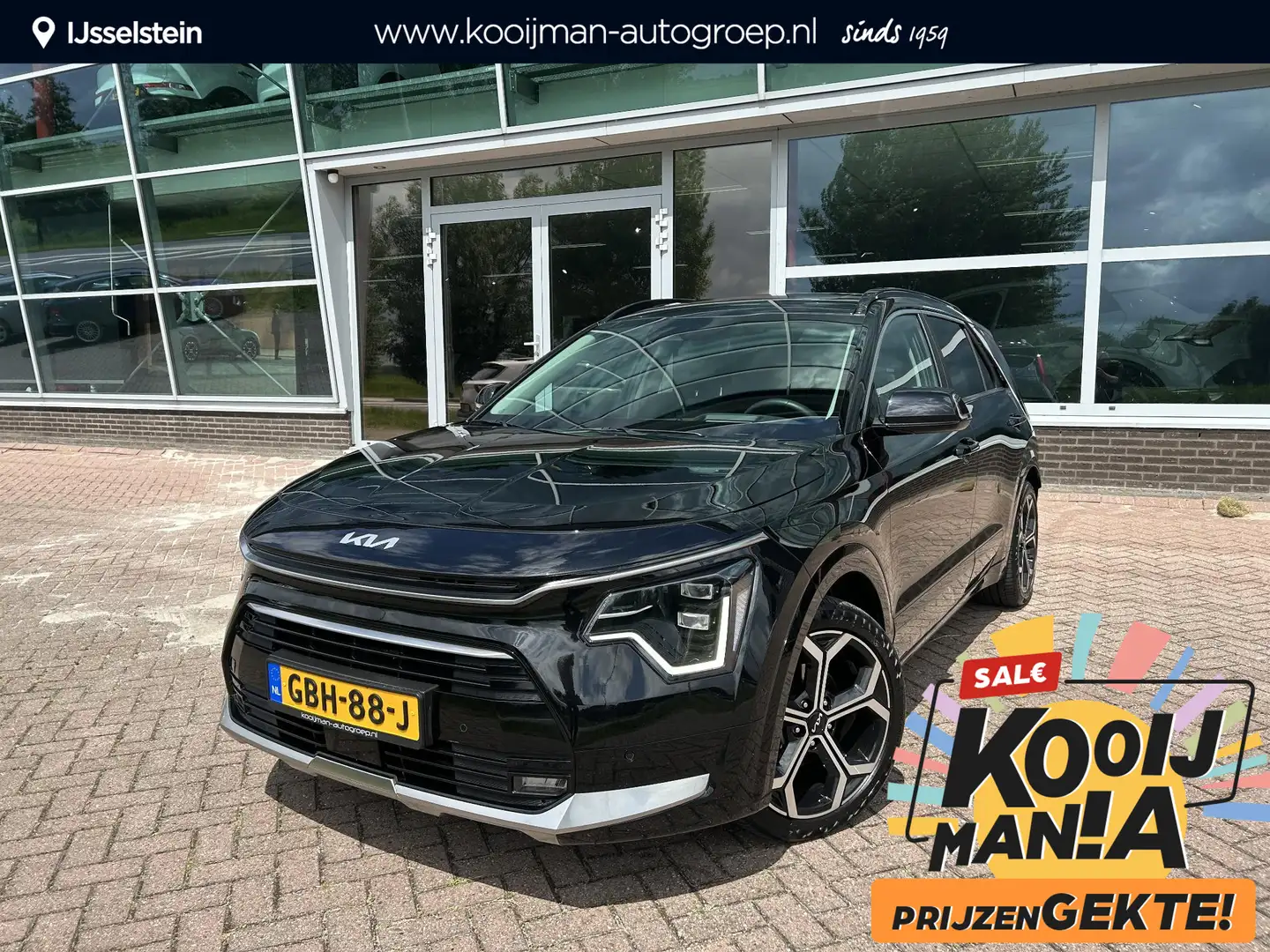 Kia Niro 1.6 GDi Hybrid ExecutiveLine 1300KG Trekgewicht | Zwart - 1