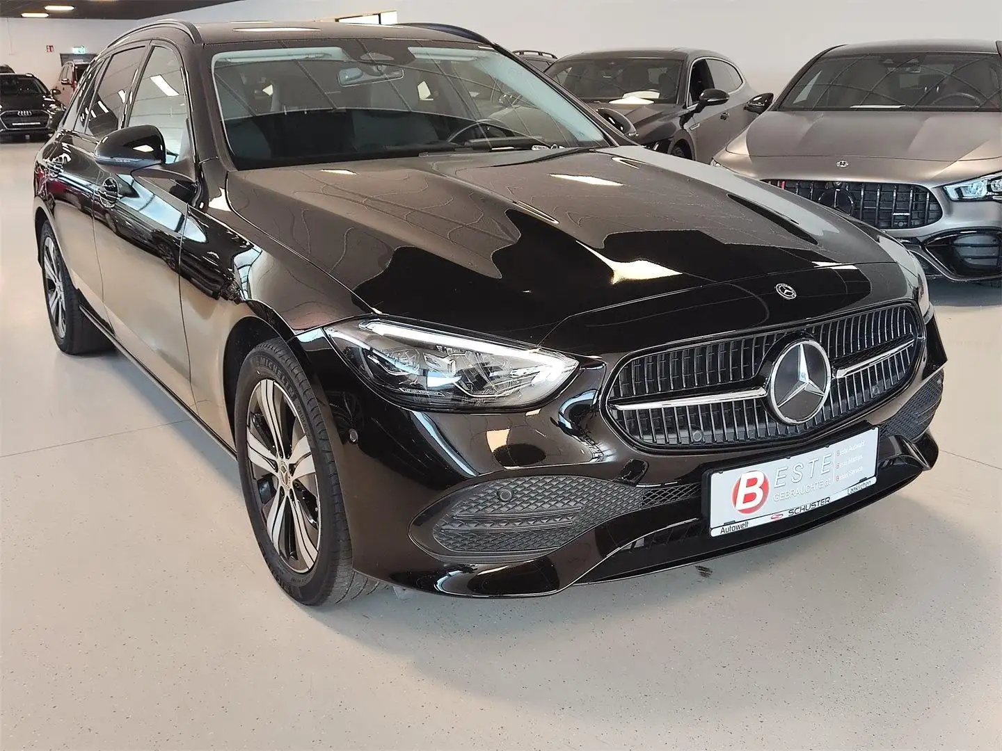 Mercedes-Benz C 300 e T 25,4kWh **KAMERA**NIGHT**AHK**LED** Schwarz - 1