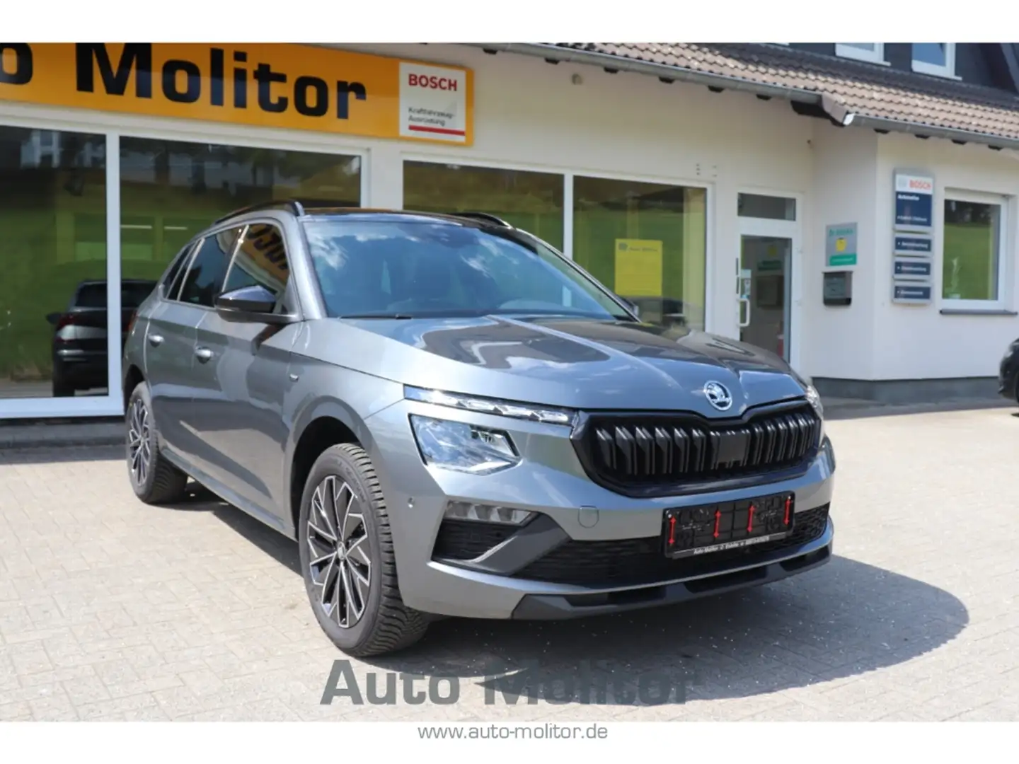 Skoda Kamiq Tour 1.5 TSI EU6e AHK-klappbar Panorama Navi Digit Grau - 2