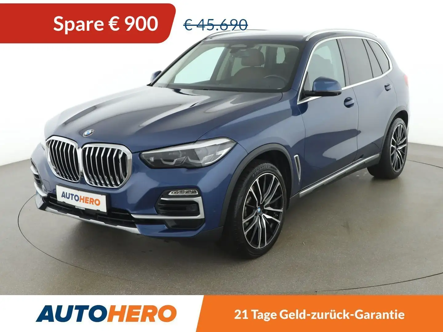 BMW X5 xDrive 30d xLine Aut. *LED*ACC*HUD*H/K*MASSAGE*TOT Bleu - 1
