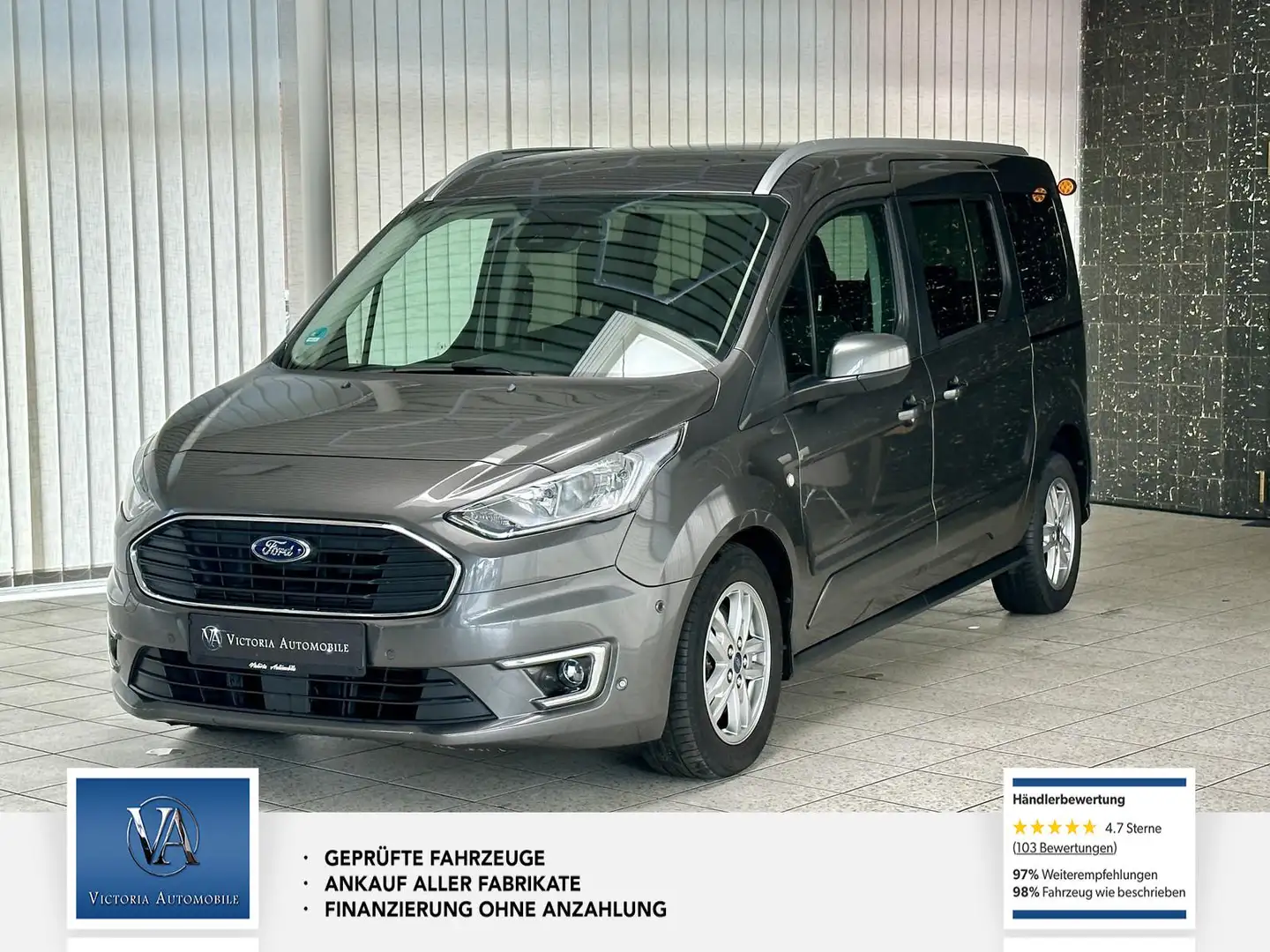 Ford Grand Tourneo Connect 7 Sitzer. Titanium. Panorama. Rückfahrkame Gri - 1