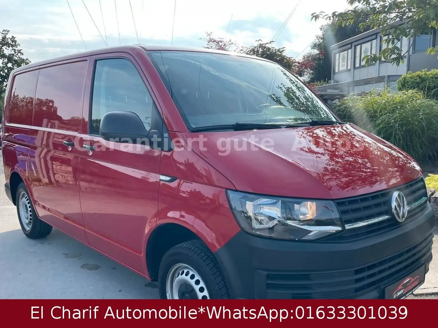 Volkswagen T6 Transporter Kasten-Kombi Kasten EcoProfi Rot - 1
