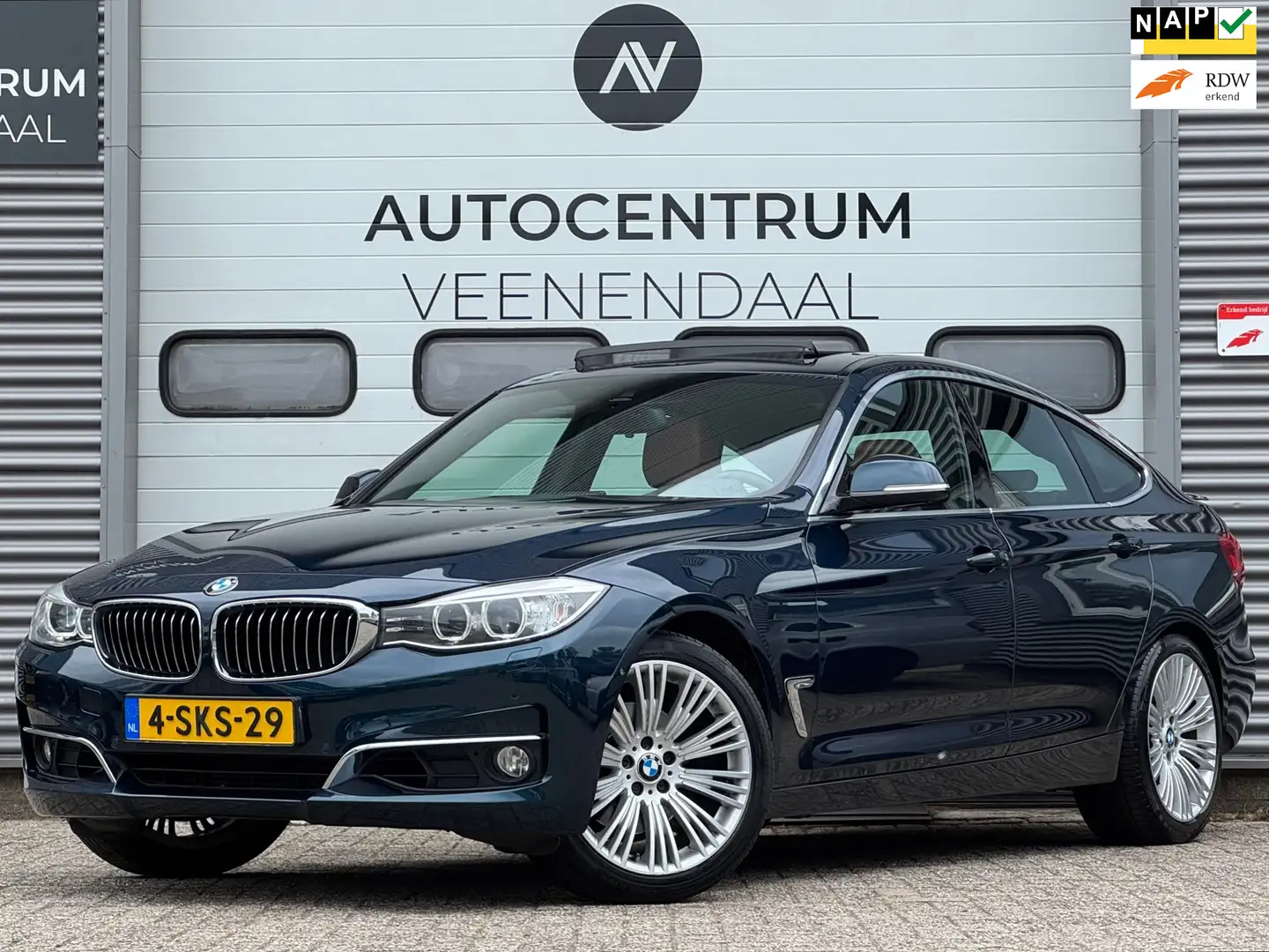 BMW 328 3-serie Gran Turismo 328i High Executive PANO/HUD/ Blue - 1