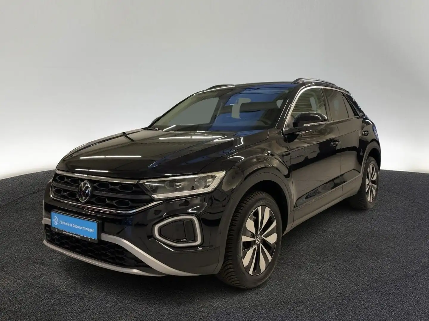 Volkswagen T-Roc 2.0 TDI Goal DSG Rückfkamera Navi AHK Schwarz - 2