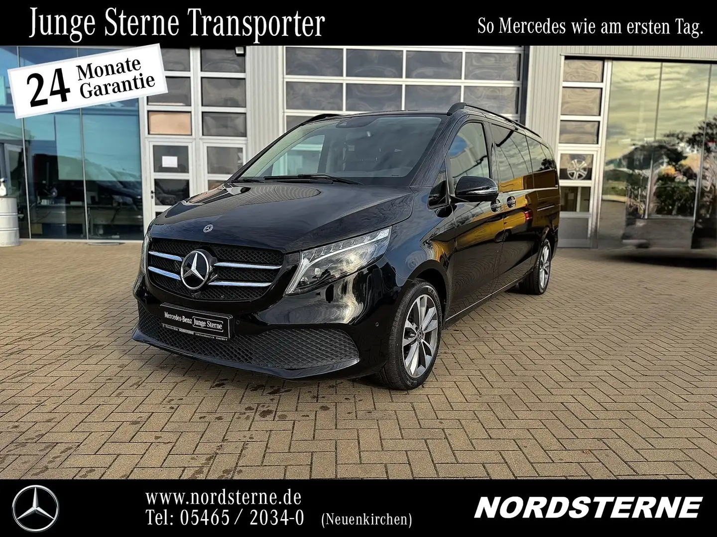 Mercedes-Benz V 300 V 300 d AVANTGARDE EL +AVANTGARDE+360°+AIRMATIC Noir - 1
