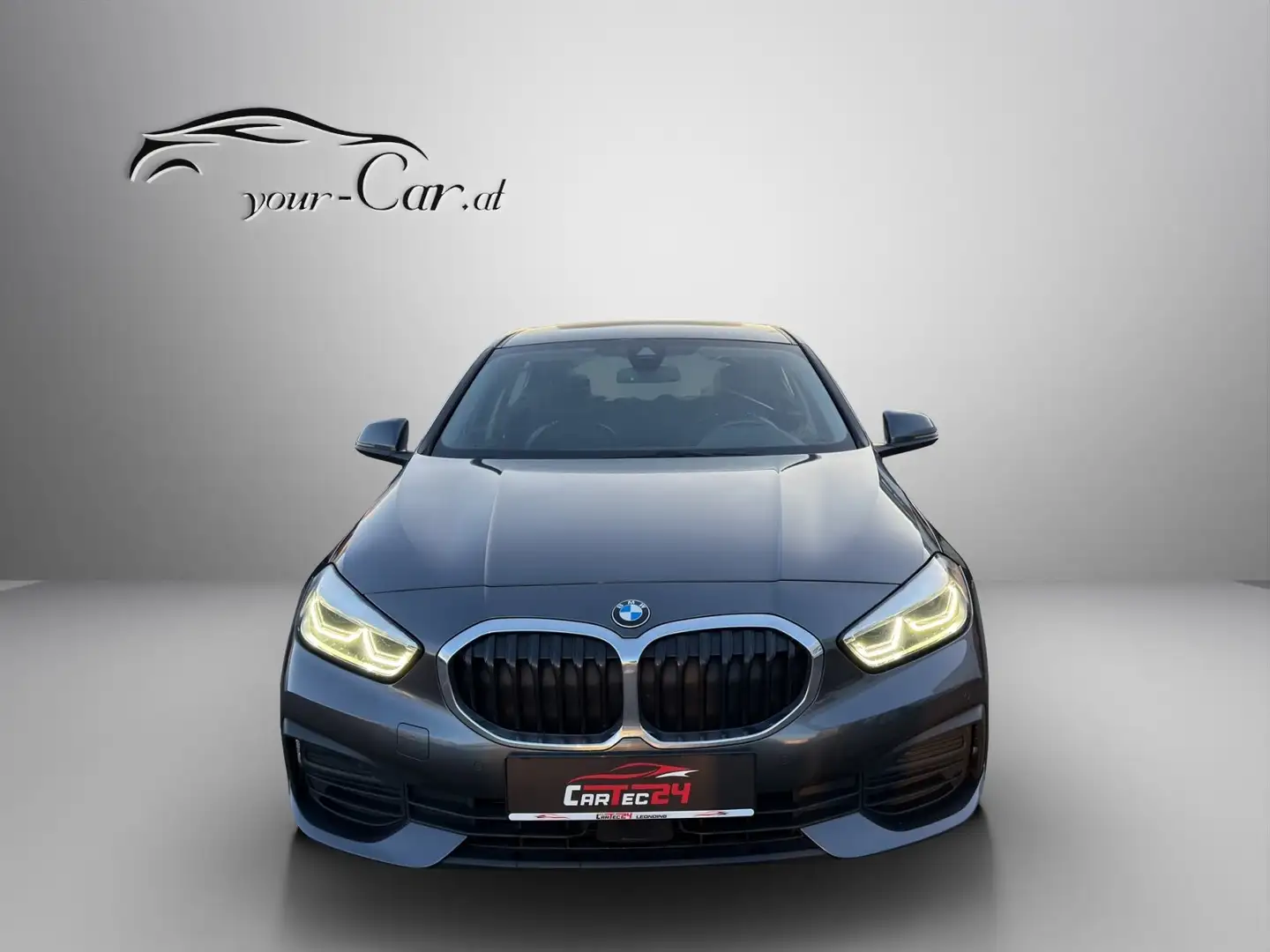 BMW 116 d Advantage Aut. *ACC, LED, LEDER, RFK, DA, PA* Grau - 2