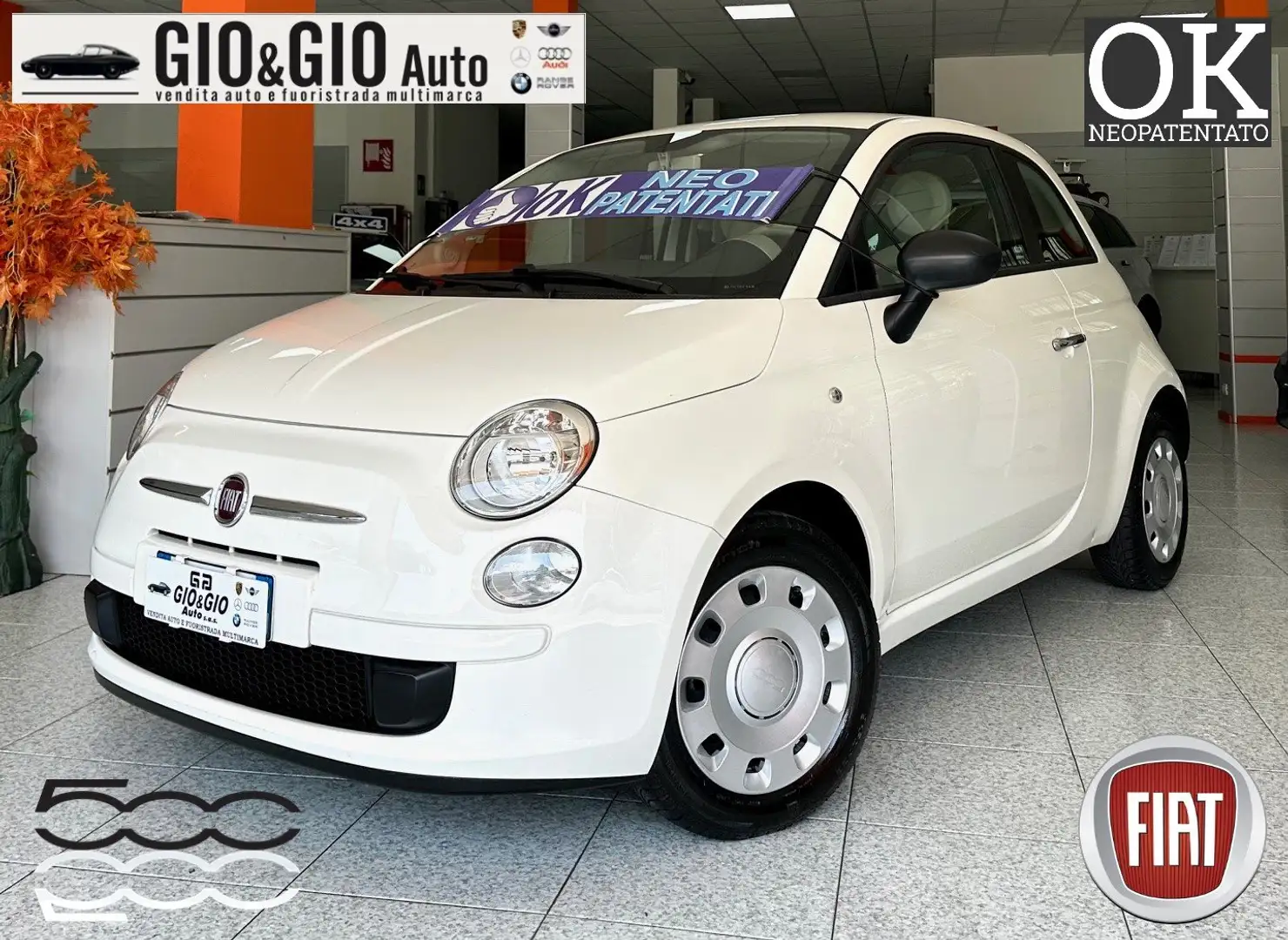 Fiat 500 500 III 1.2 Pop 69cv  "KM 39.000" Bianco - 1