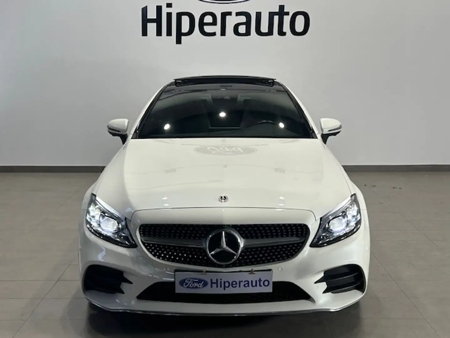 Mercedes-Benz C 220 Coupé 220d 9G-Tronic Blanc - 2