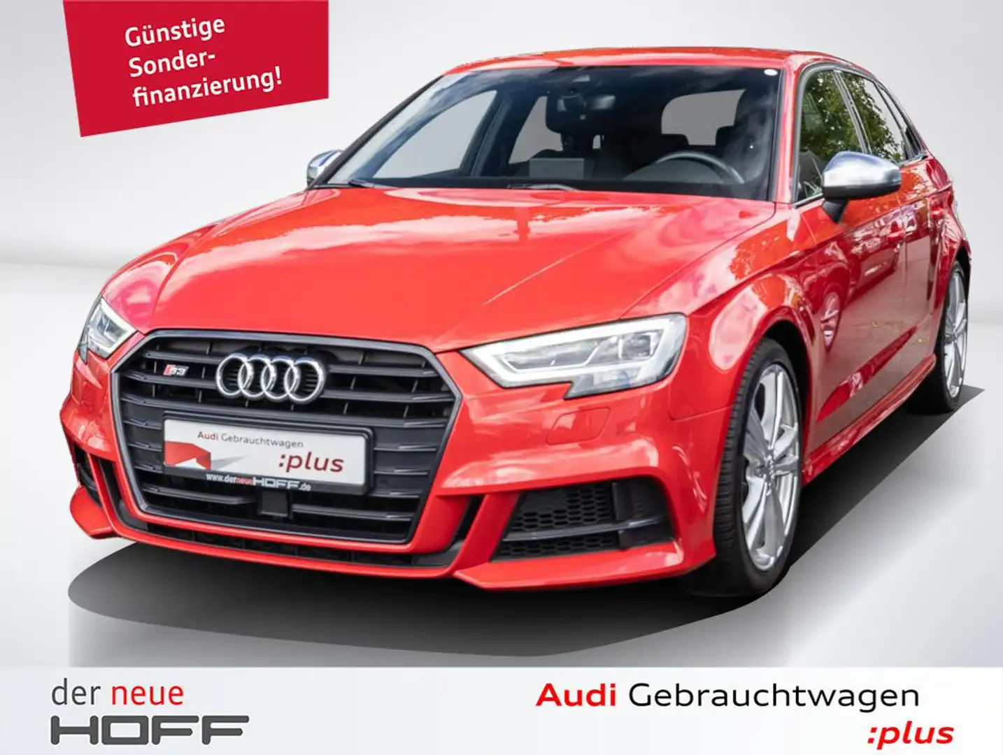 Audi S3 Sportback quattro LED Audi 18Zoll Navi Plus Leder Rouge - 1