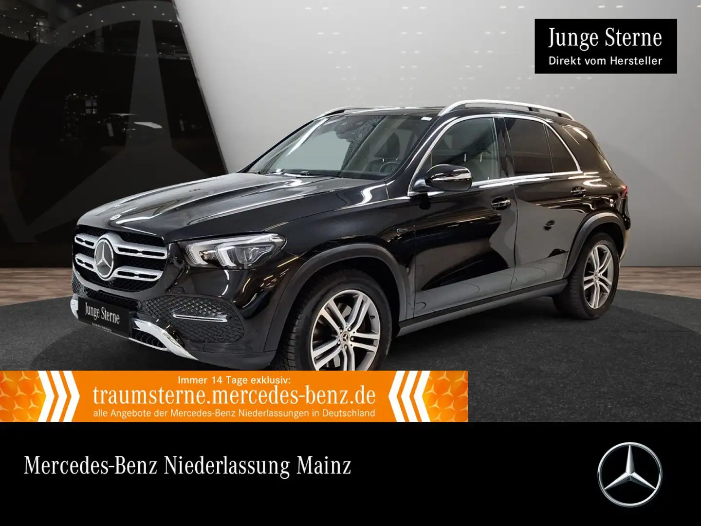 Mercedes-Benz GLE 350 de 4M EXCLUSIVE+PANO+MULTIBEAM+FAHRASS+20" Noir - 1