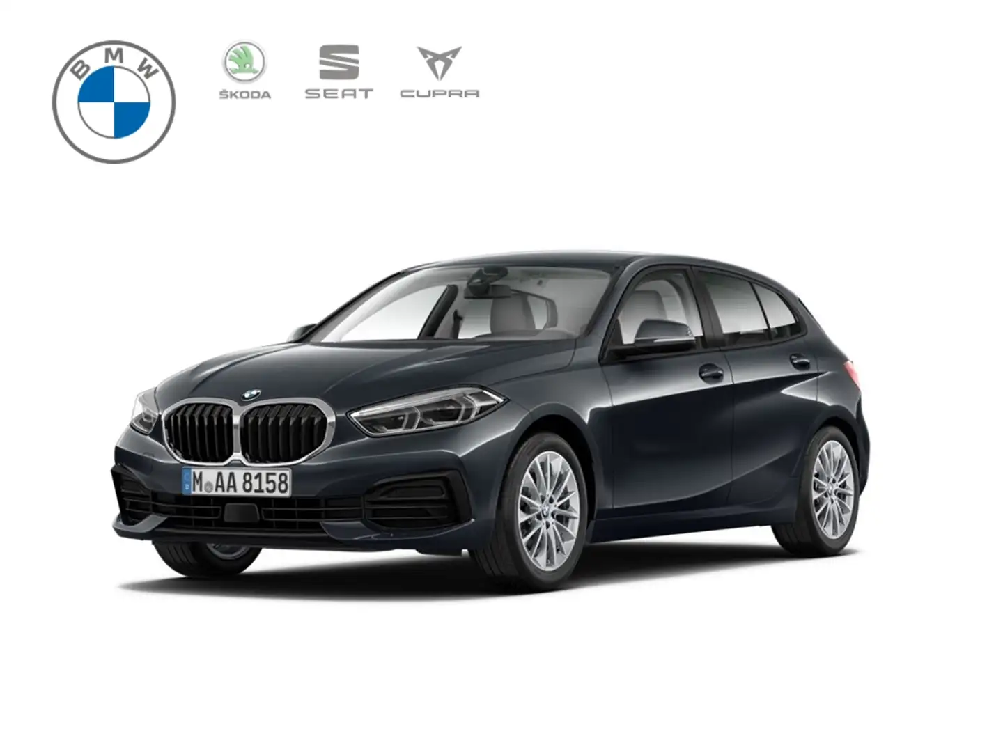 BMW 118 i Advantage Limousine+LED+HUD+VIRTUAL-COCKPIT Grau - 1