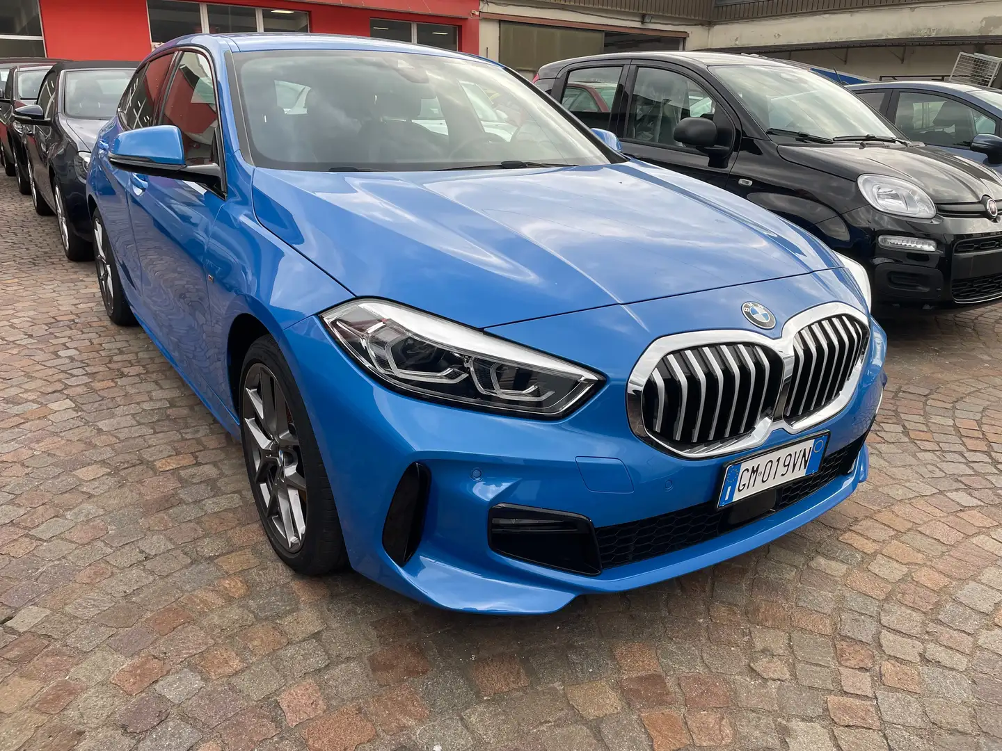 BMW 118 Serie 1 F40 118d Msport auto Blu/Azzurro - 1