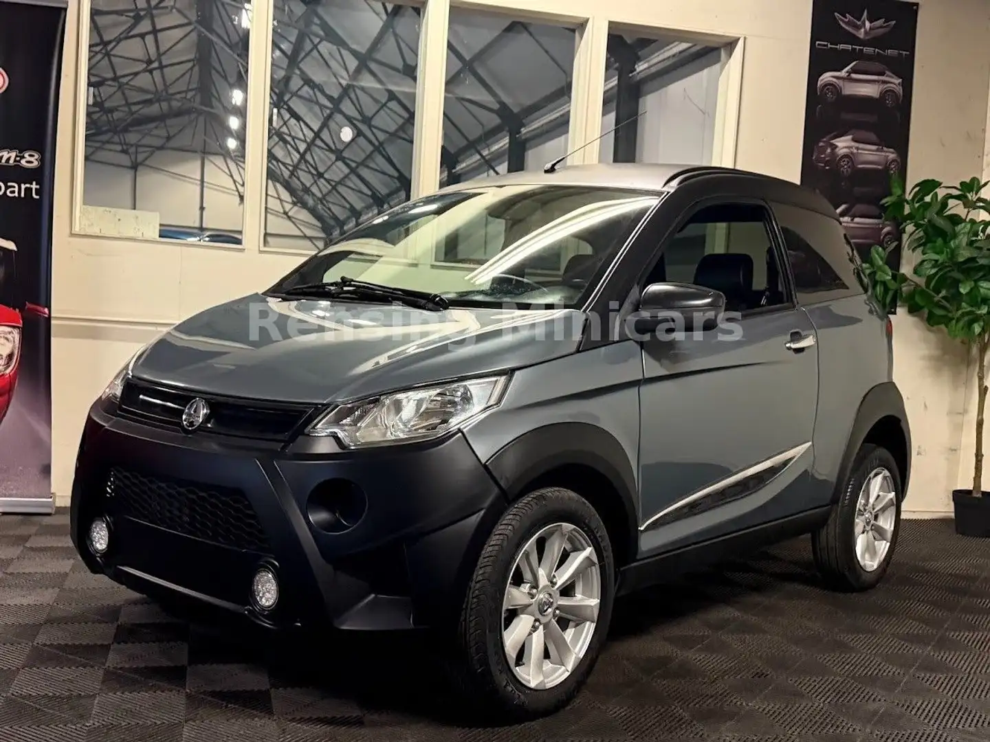 Aixam Sonstige Crossline 2018 S9 8 PS Mopedauto Microcar 45 KM Grau - 2