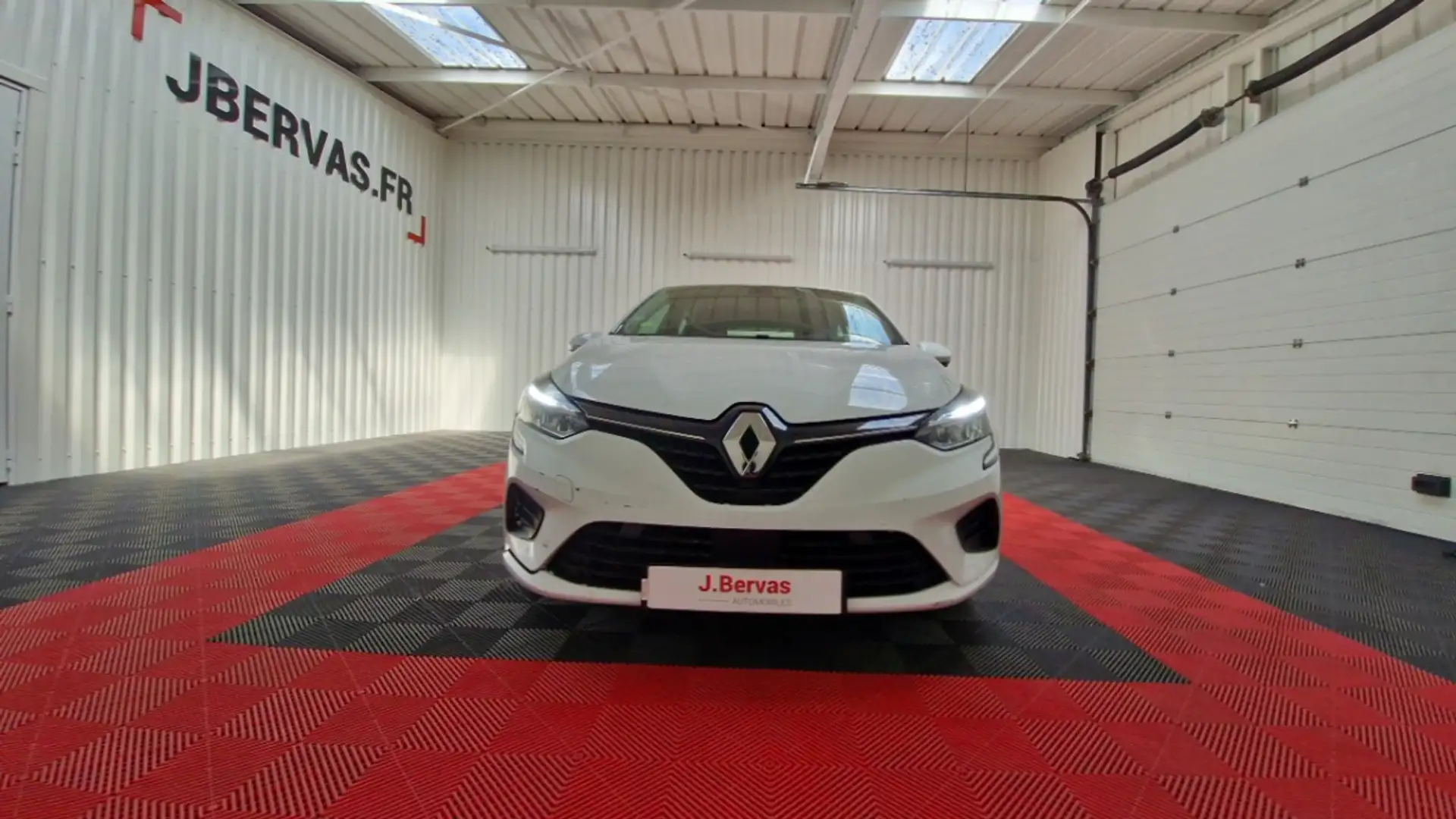Renault Clio V SOCIETE CLIOBLUE DCI 85 AIR NAV Blanc - 2