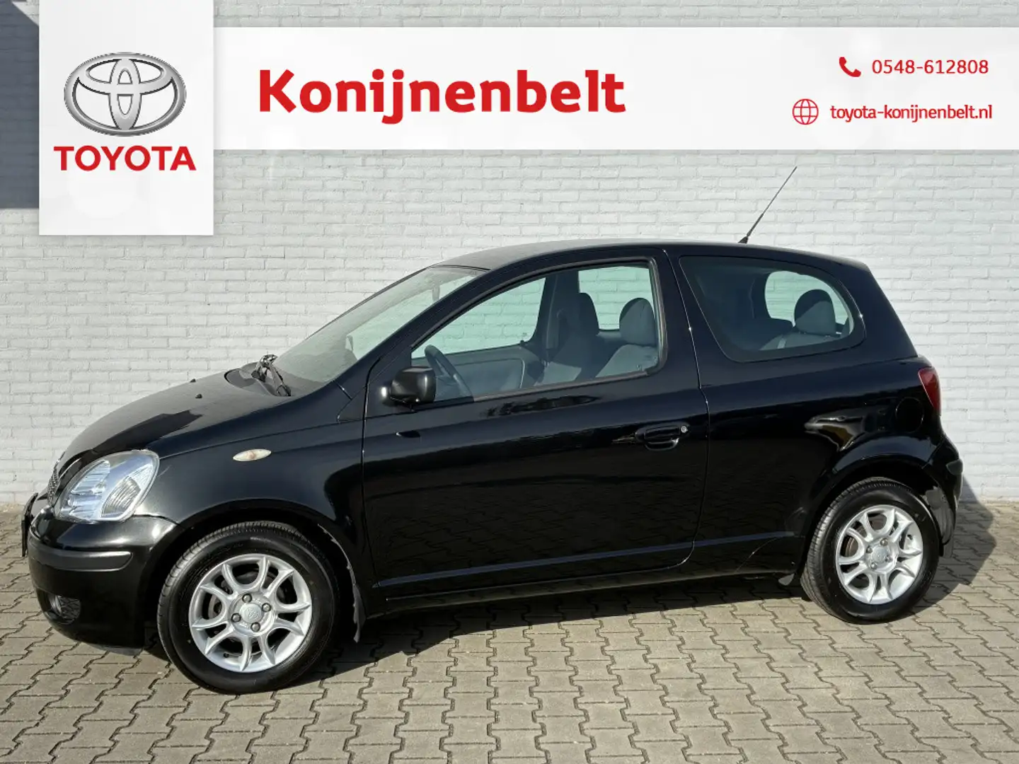 Toyota Yaris 1.3 VVT-i Luna 3-deurs | NL auto | Airco | LM velg Schwarz - 1