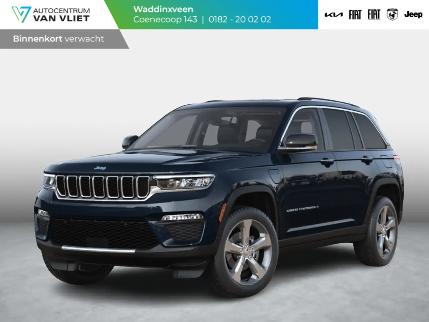 Jeep Grand Cherokee 2.0 Limited 4xe | High End Audio | Schuif/Kantelda Bleu - 1