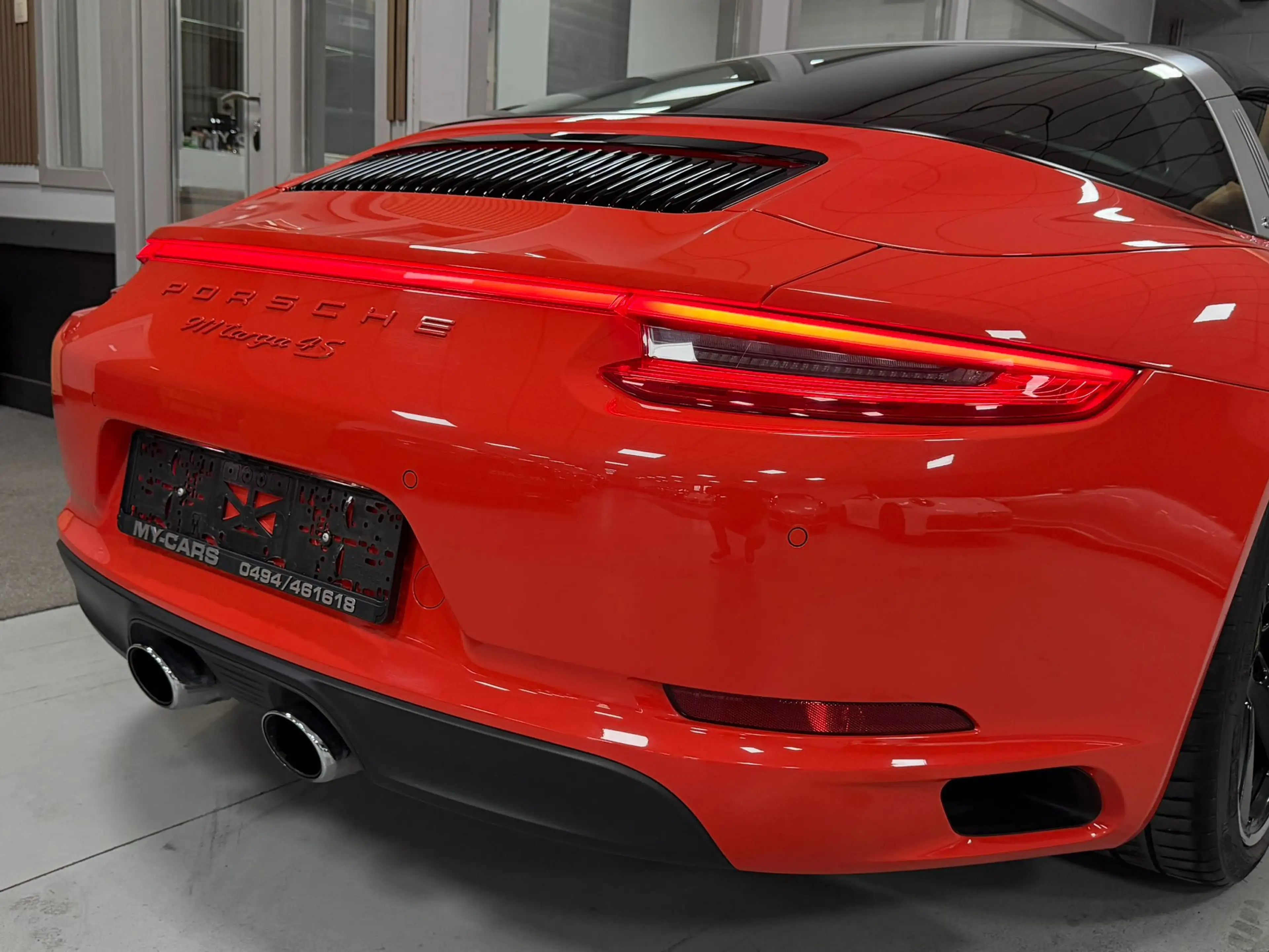 Porsche Targa 991.2 Targa 4S PDK 3.0 Turbo 420 Cv Sport Design Exclusive Lifting Exhaust Burmester Chrono Pack Carbon — photo 12