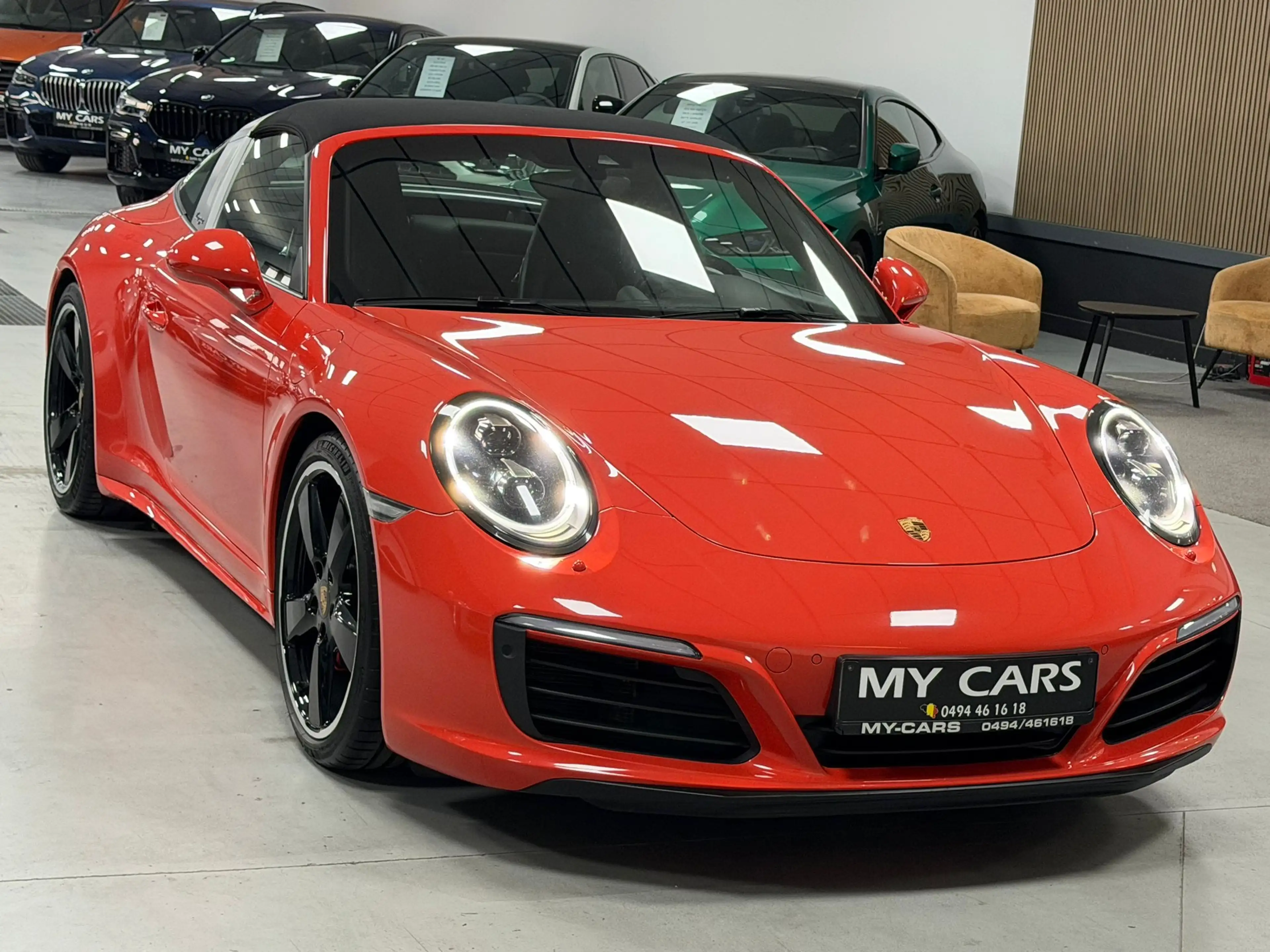 Porsche Targa 991.2 Targa 4S PDK 3.0 Turbo 420 Cv Sport Design Exclusive Lifting Exhaust Burmester Chrono Pack Carbon — photo 3